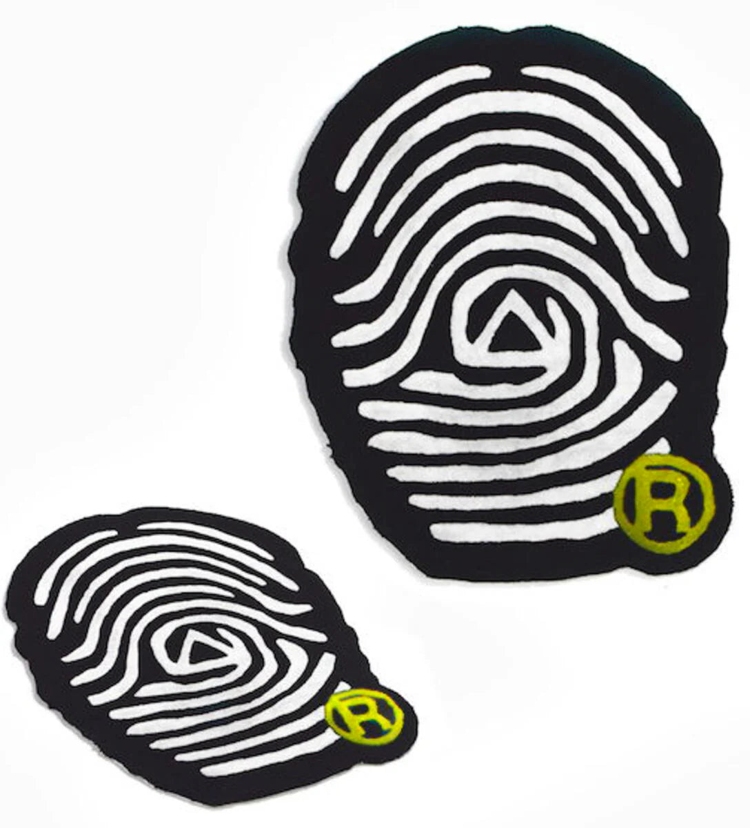 Indvlst Lab Logo Carpet Rug 'Black/White'
