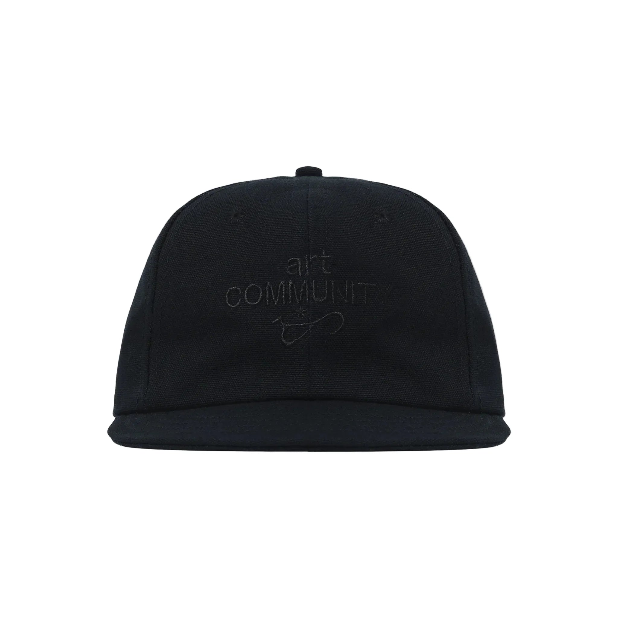 Art Community Japanese Nylon Short Brim Cap 'Black'