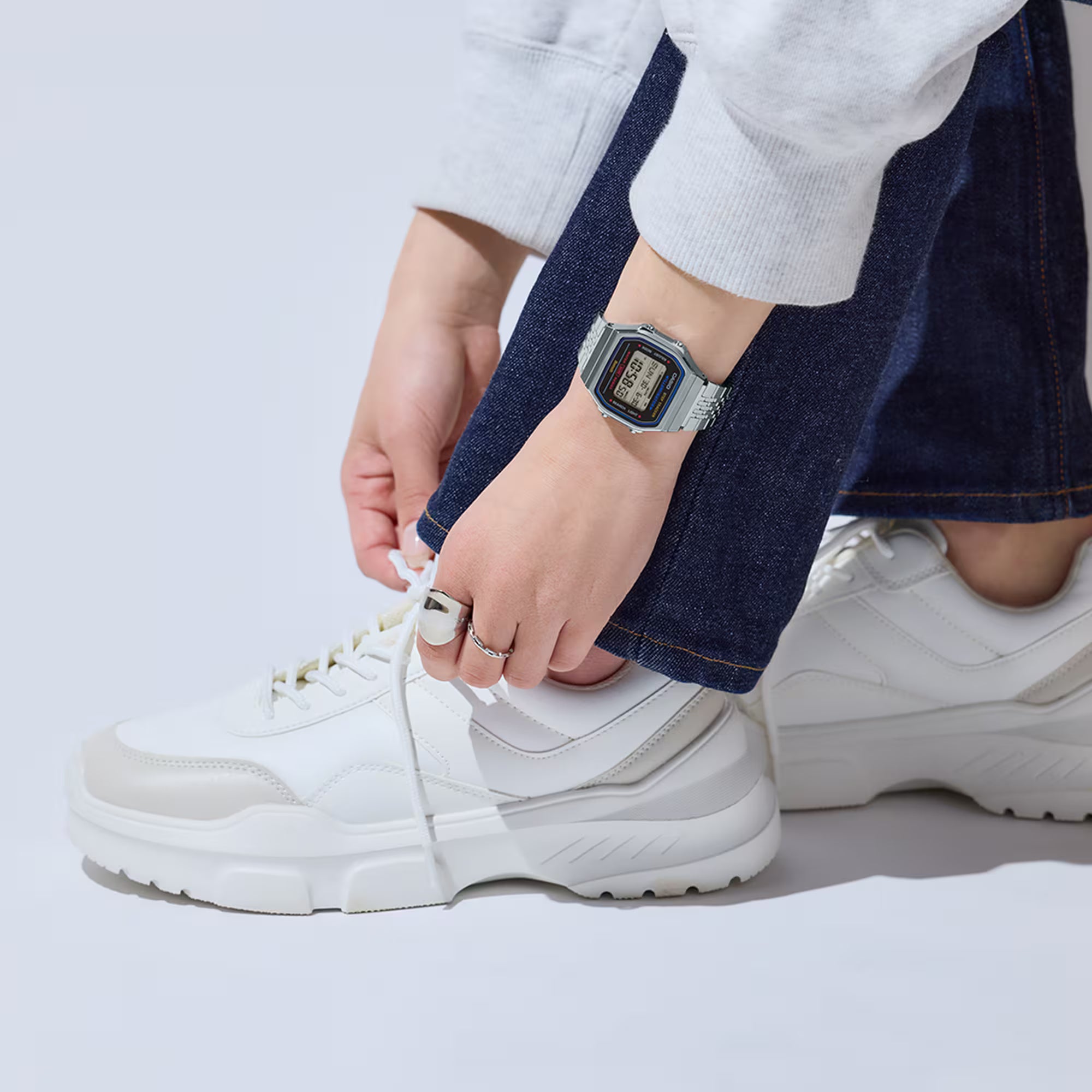Casio ABL100WE-1AVT 'Vintage Silver'