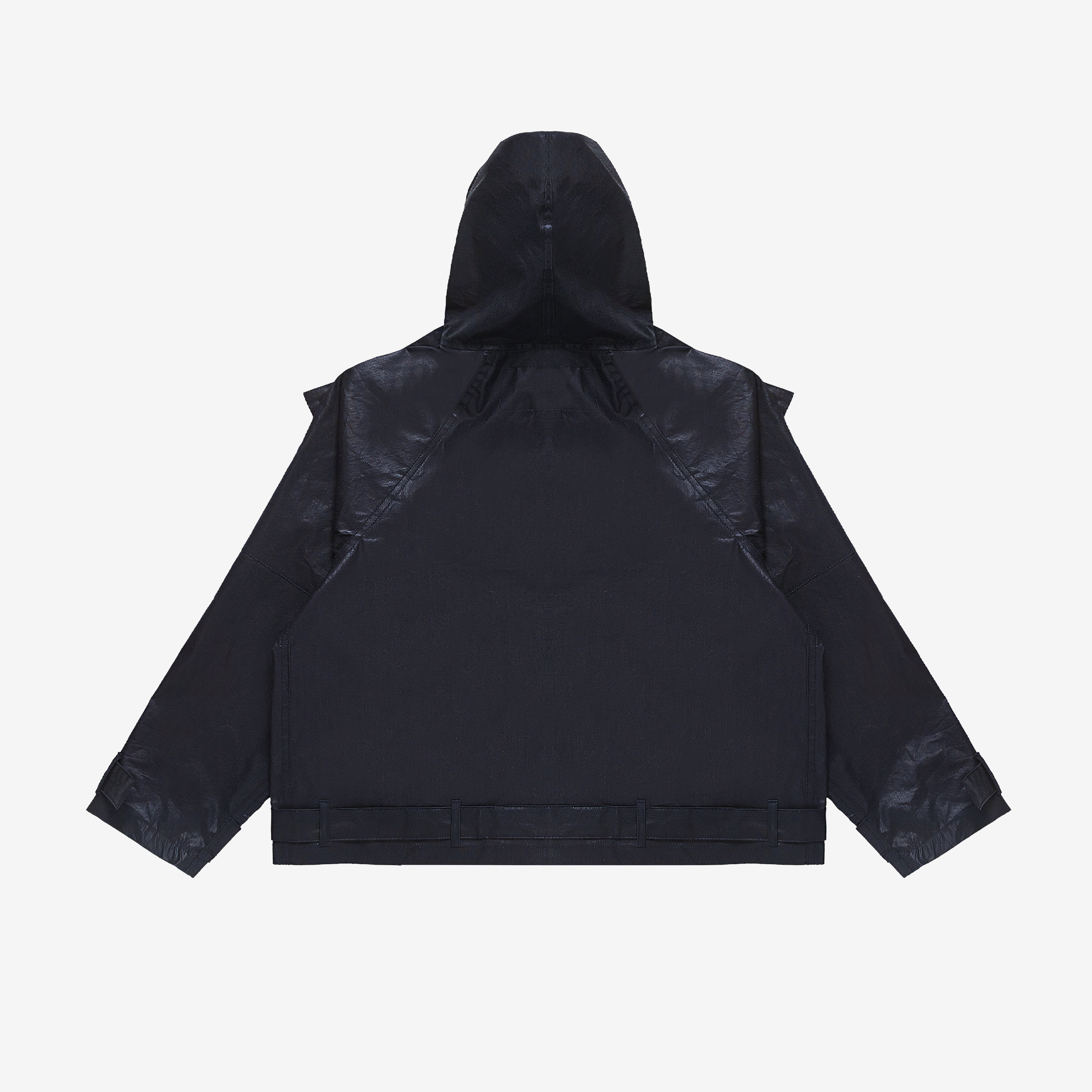 Art Community Waxed Indigo Anorak Japanese Nylon Jacket 'Waxed Indigo'