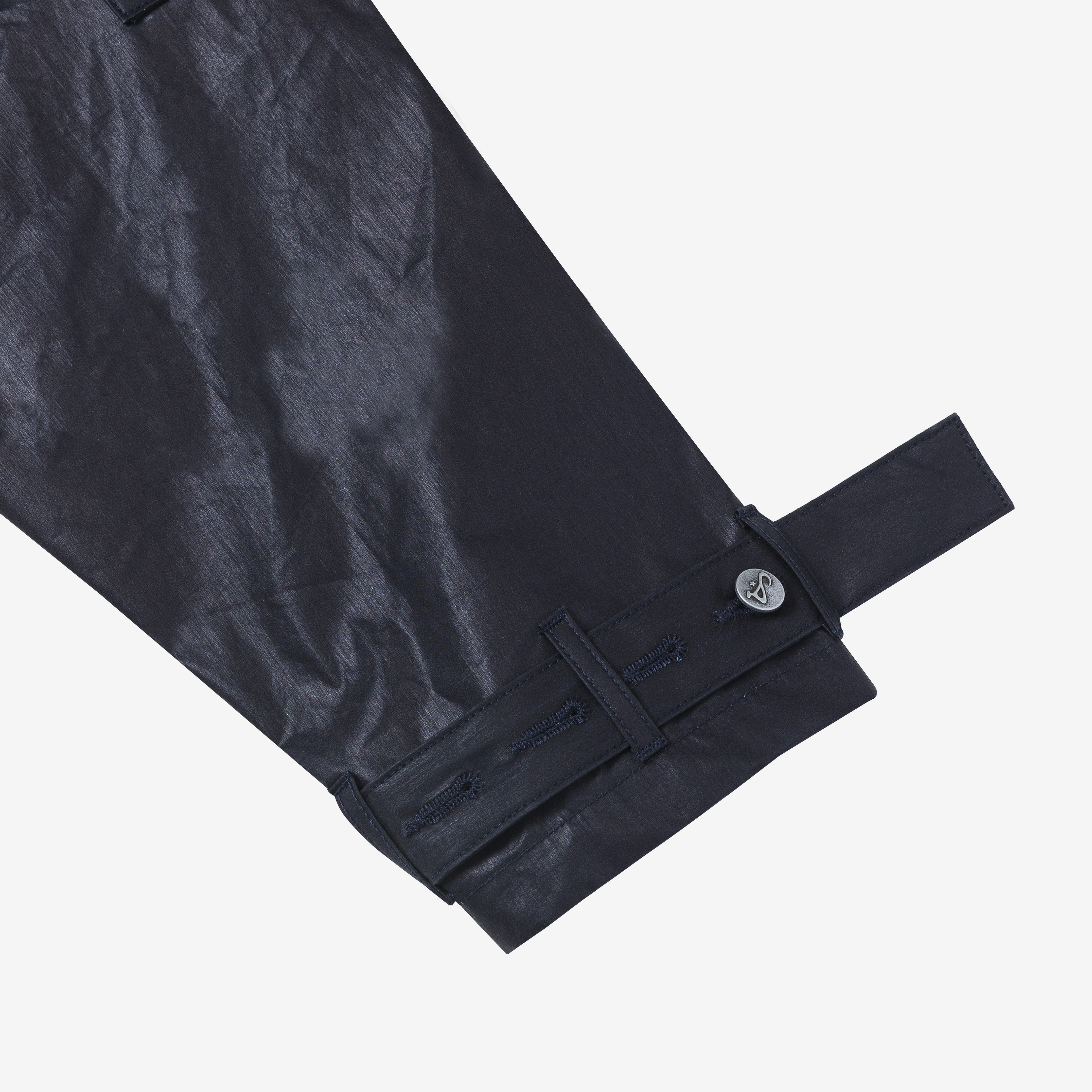 Art Community Waxed Indigo Anorak Japanese Nylon Jacket 'Waxed Indigo'