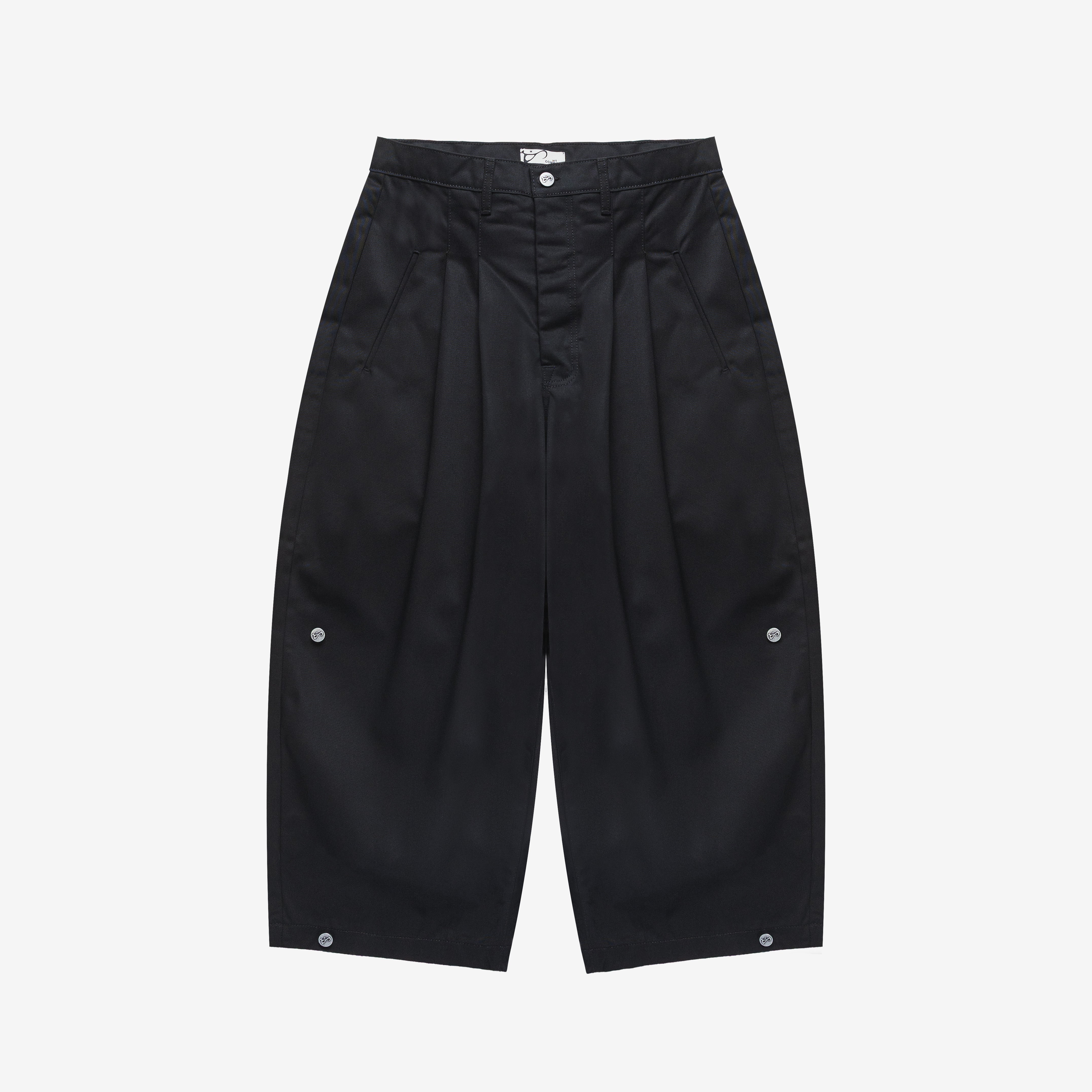 Art Community Japanese Twill Triptych Trouser 'Black'