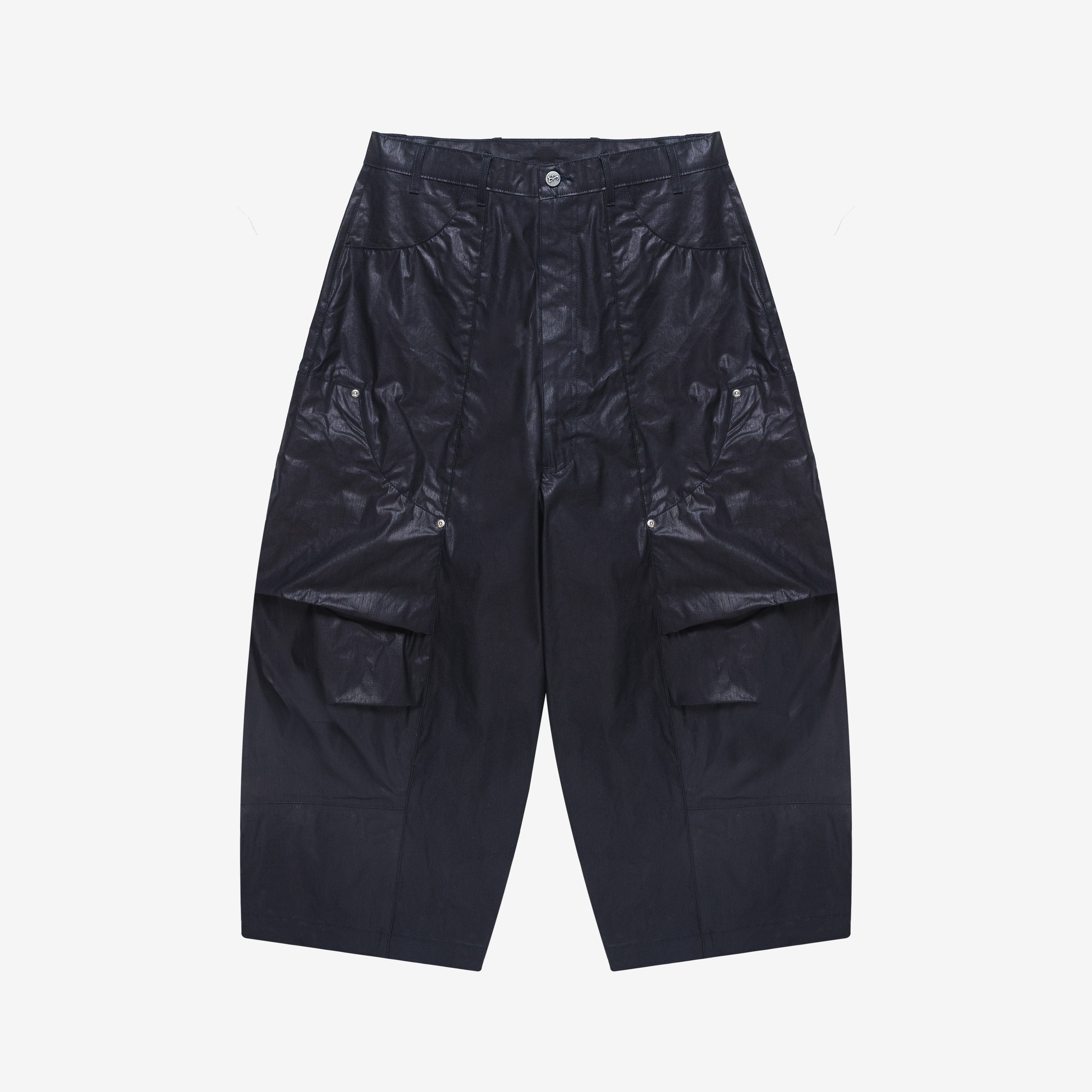 Art Community Waxed Indigo Parachute Japanese Nylon Pant 'Waxed Indigo'