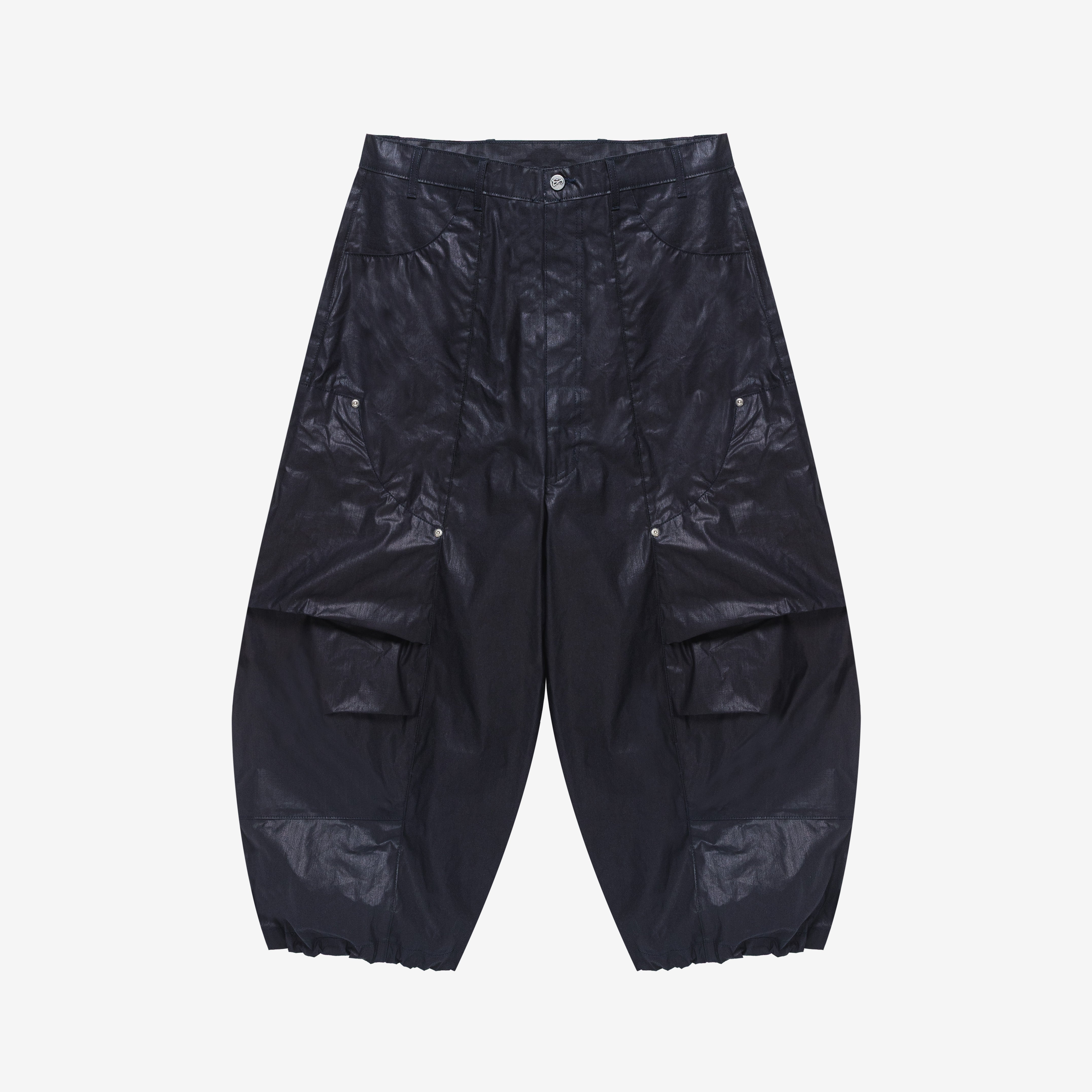Art Community Waxed Indigo Parachute Japanese Nylon Pant 'Waxed Indigo'