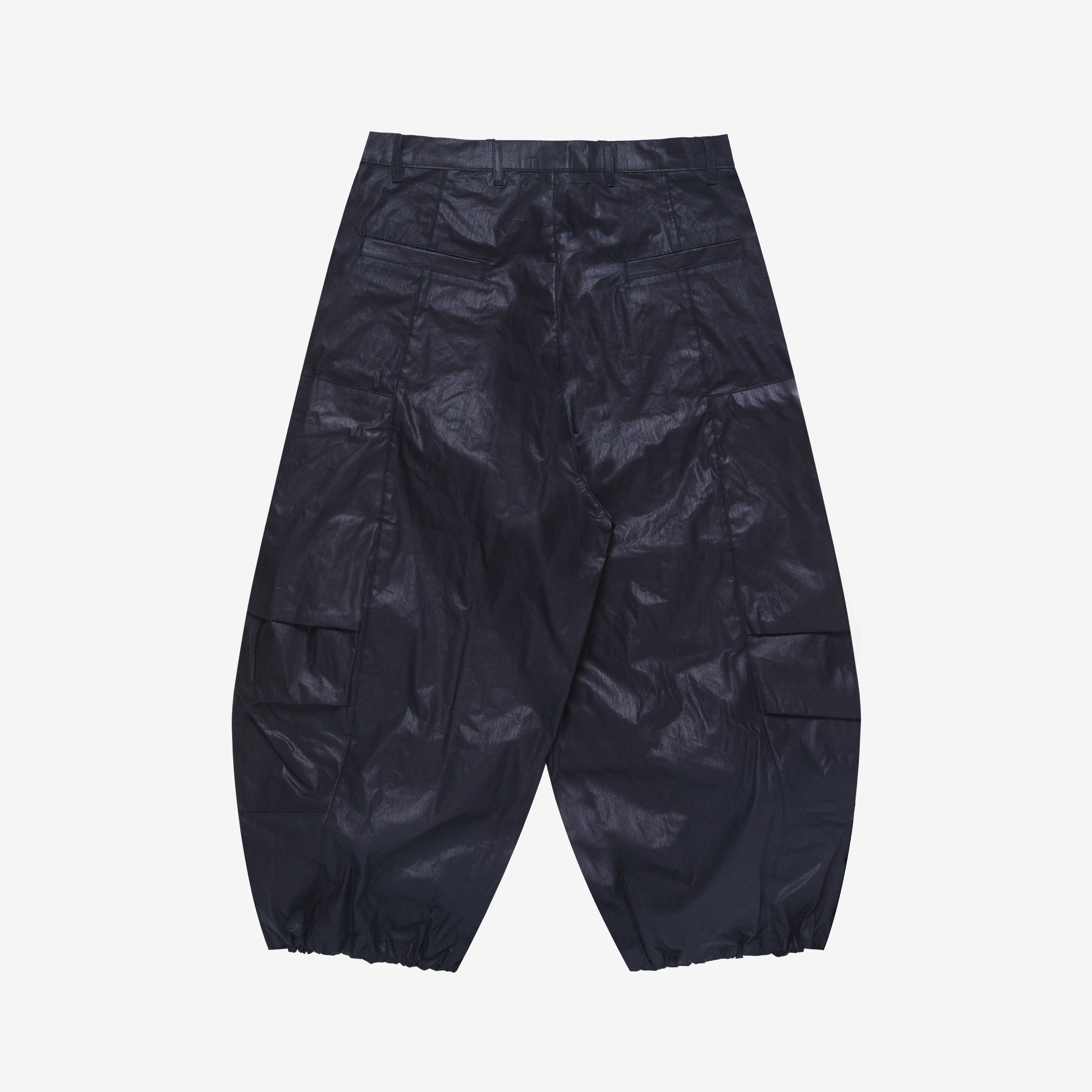 Art Community Waxed Indigo Parachute Japanese Nylon Pant 'Waxed Indigo'
