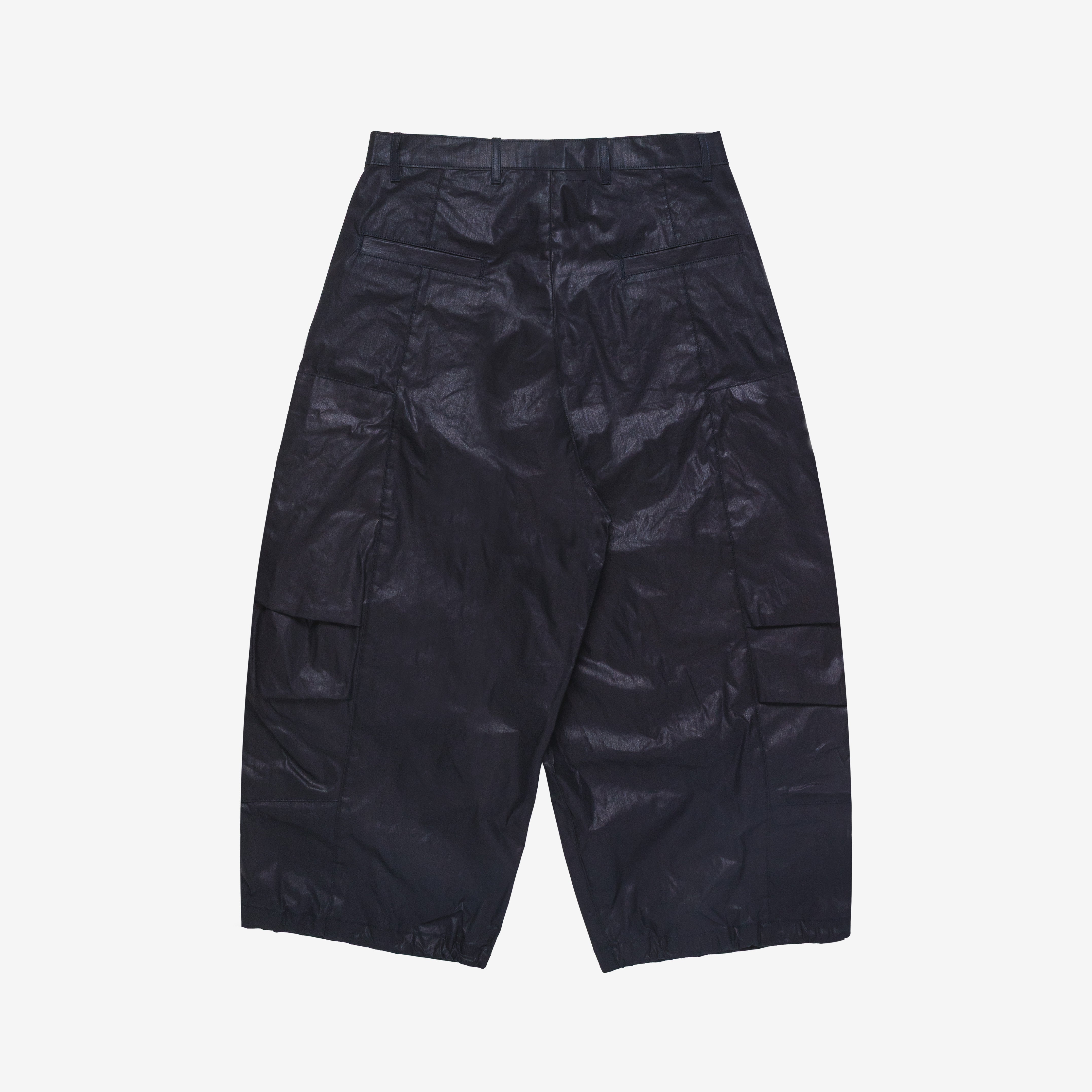 Art Community Waxed Indigo Parachute Japanese Nylon Pant 'Waxed Indigo'