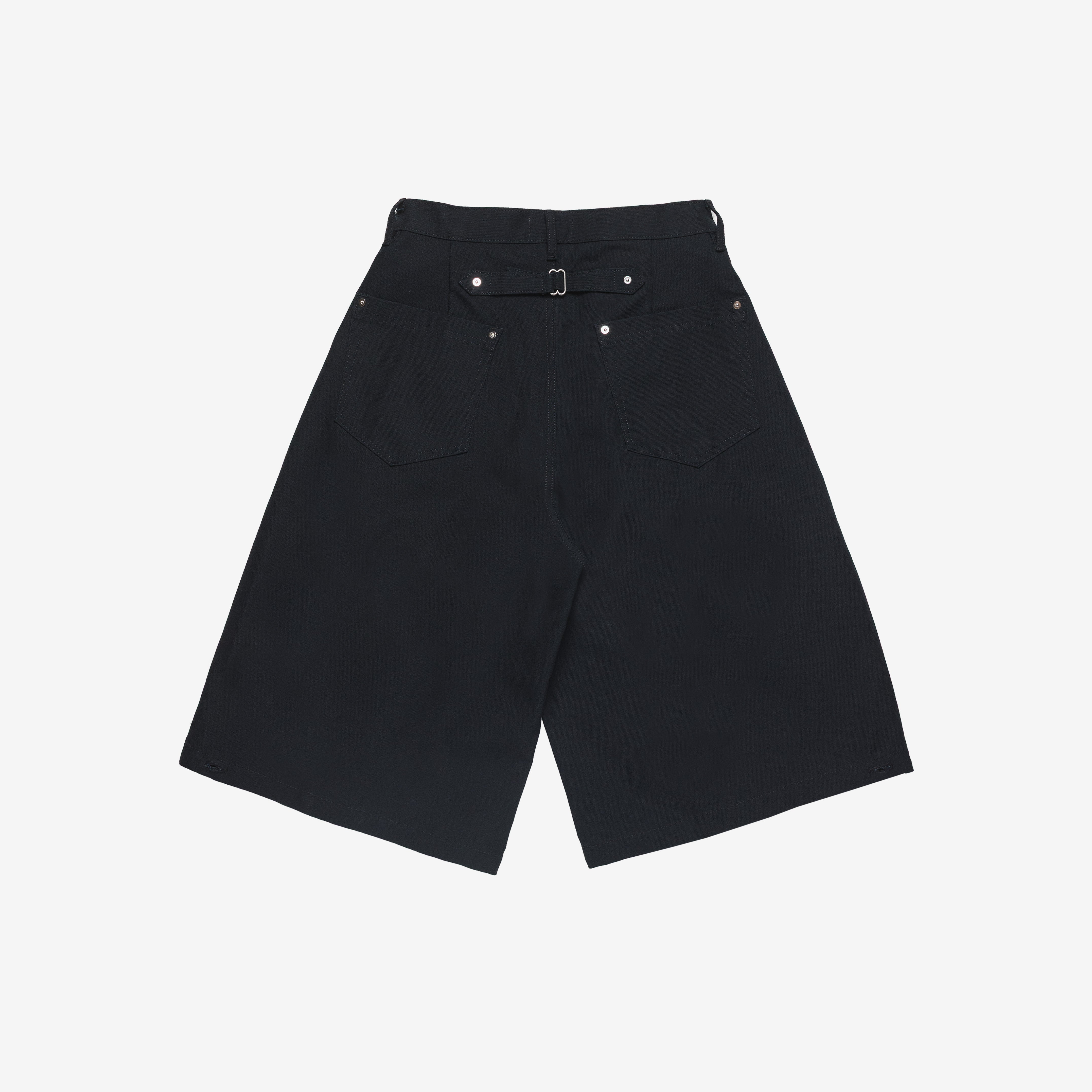 Art Community Diptych Japanese Nylon Jort 'Black'