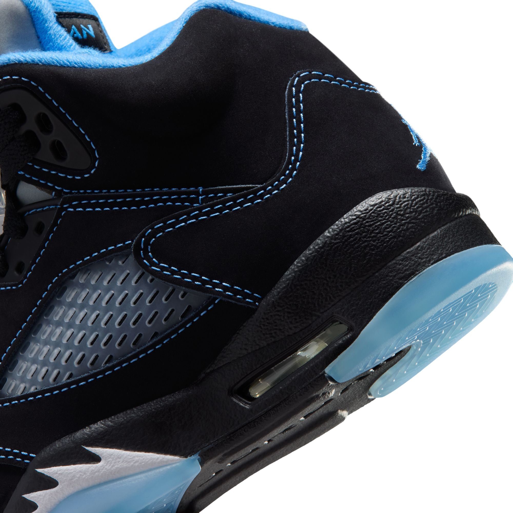 Youth Air Jordan 5 "Black/University Blue'