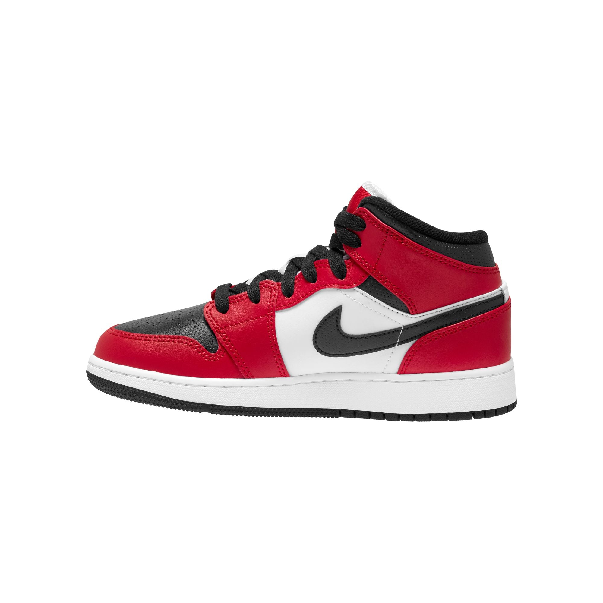 Youth Jordan 1 Mid 'Chicago Toe'