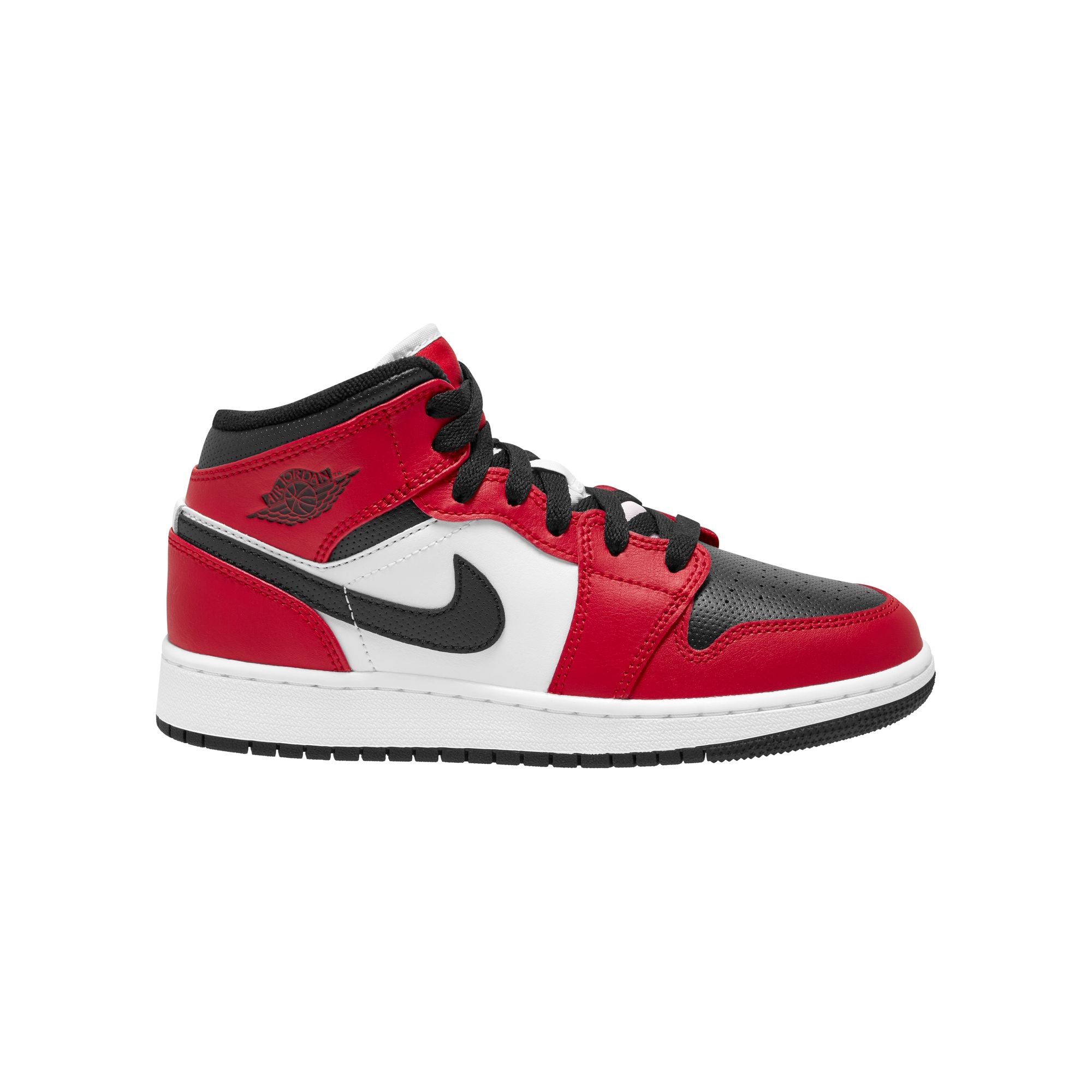 Youth Jordan 1 Mid 'Chicago Toe'