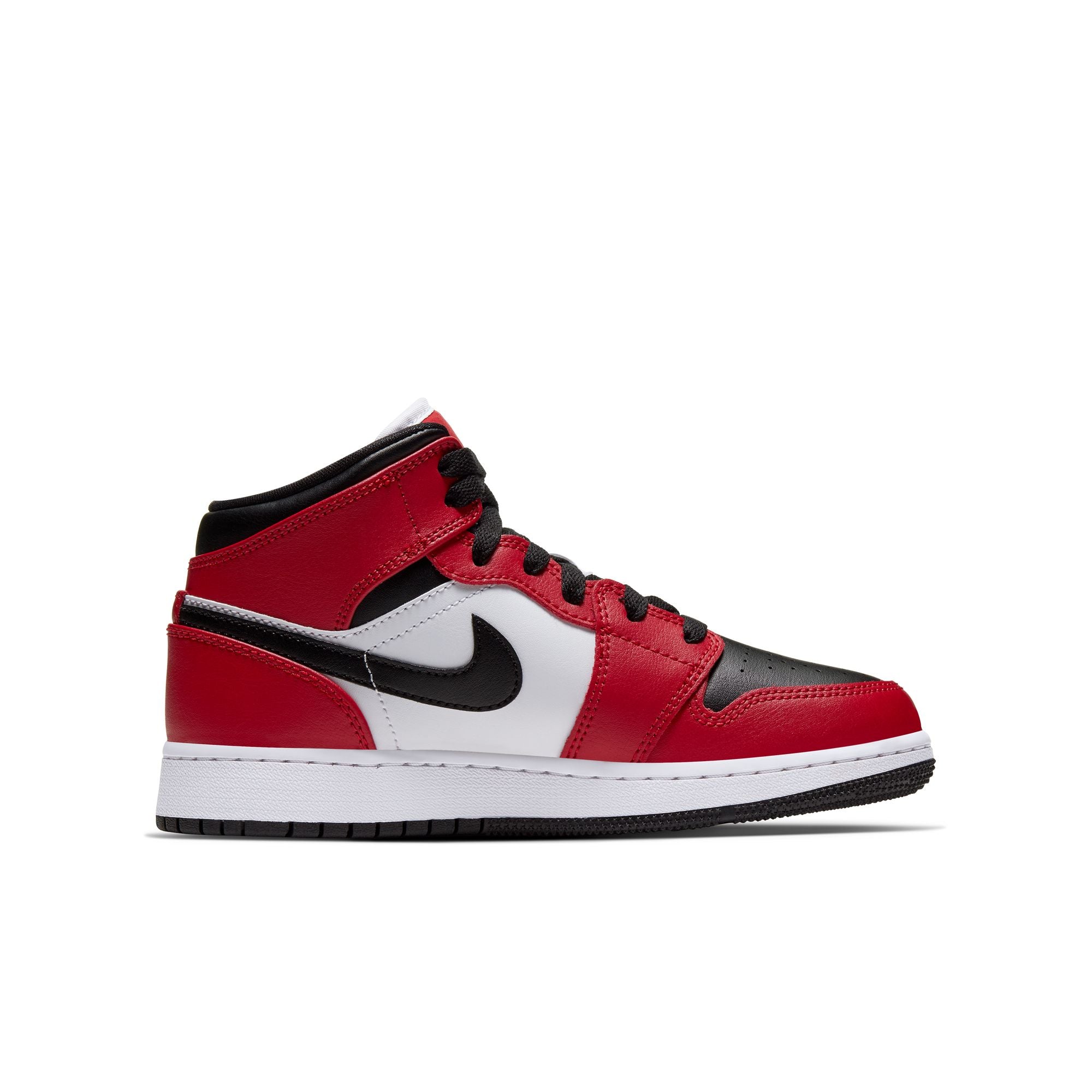 Youth Jordan 1 Mid 'Chicago Toe'