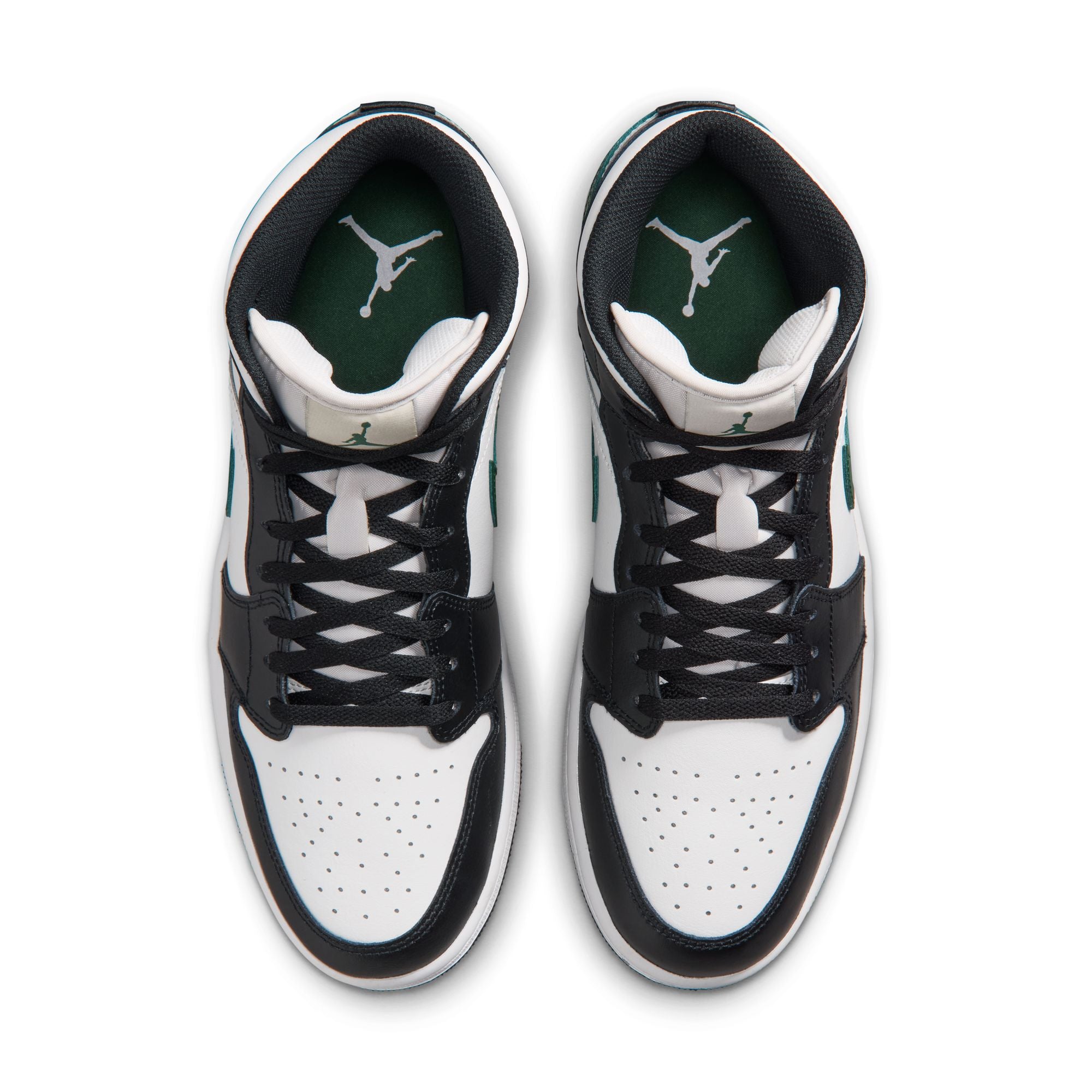 Air Jordan 1 Mid 'Black/ Green'
