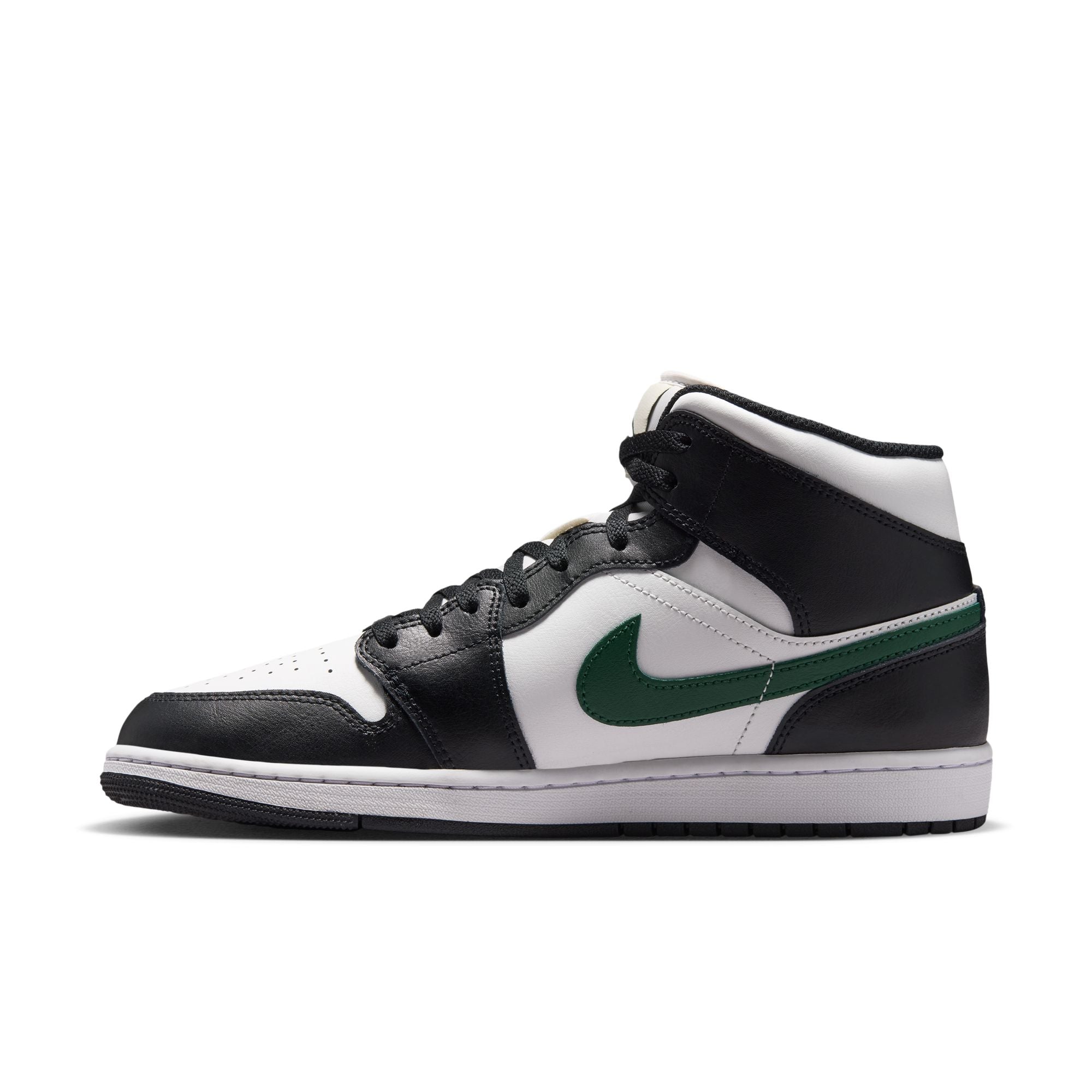 Air Jordan 1 Mid 'Black/ Green'