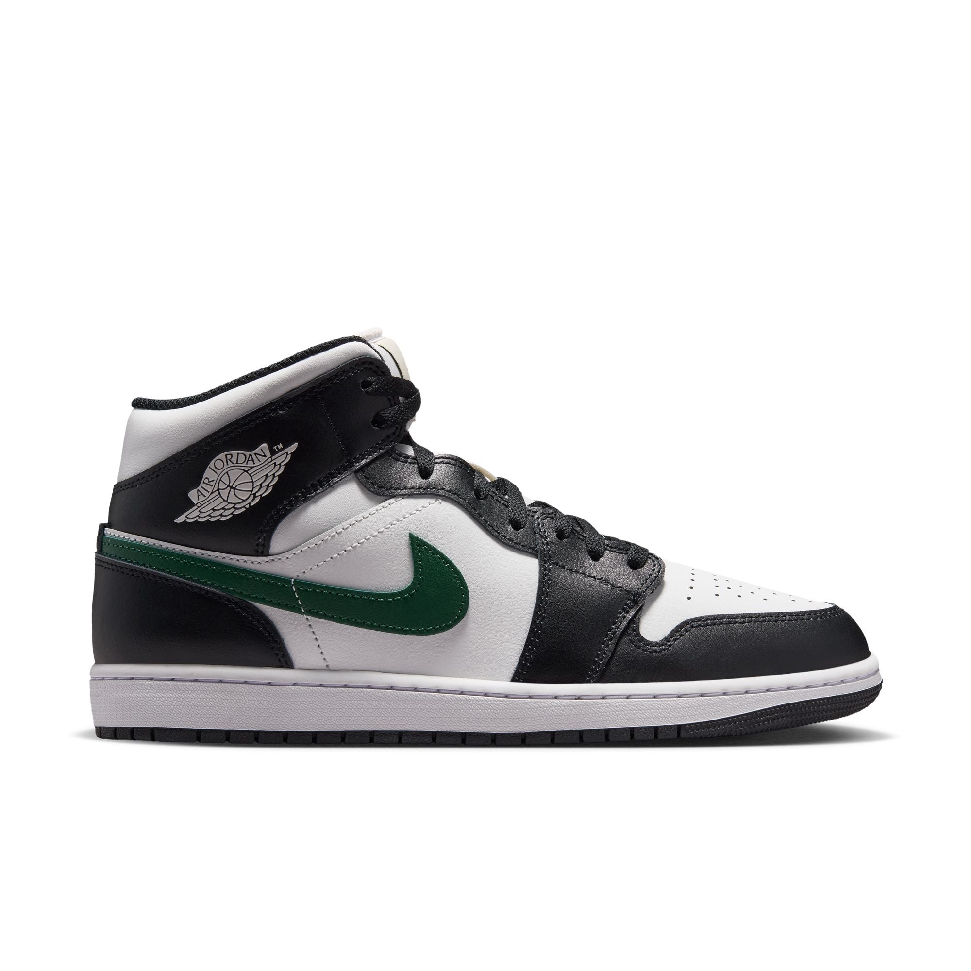 Air Jordan 1 Mid 'Black/ Green'