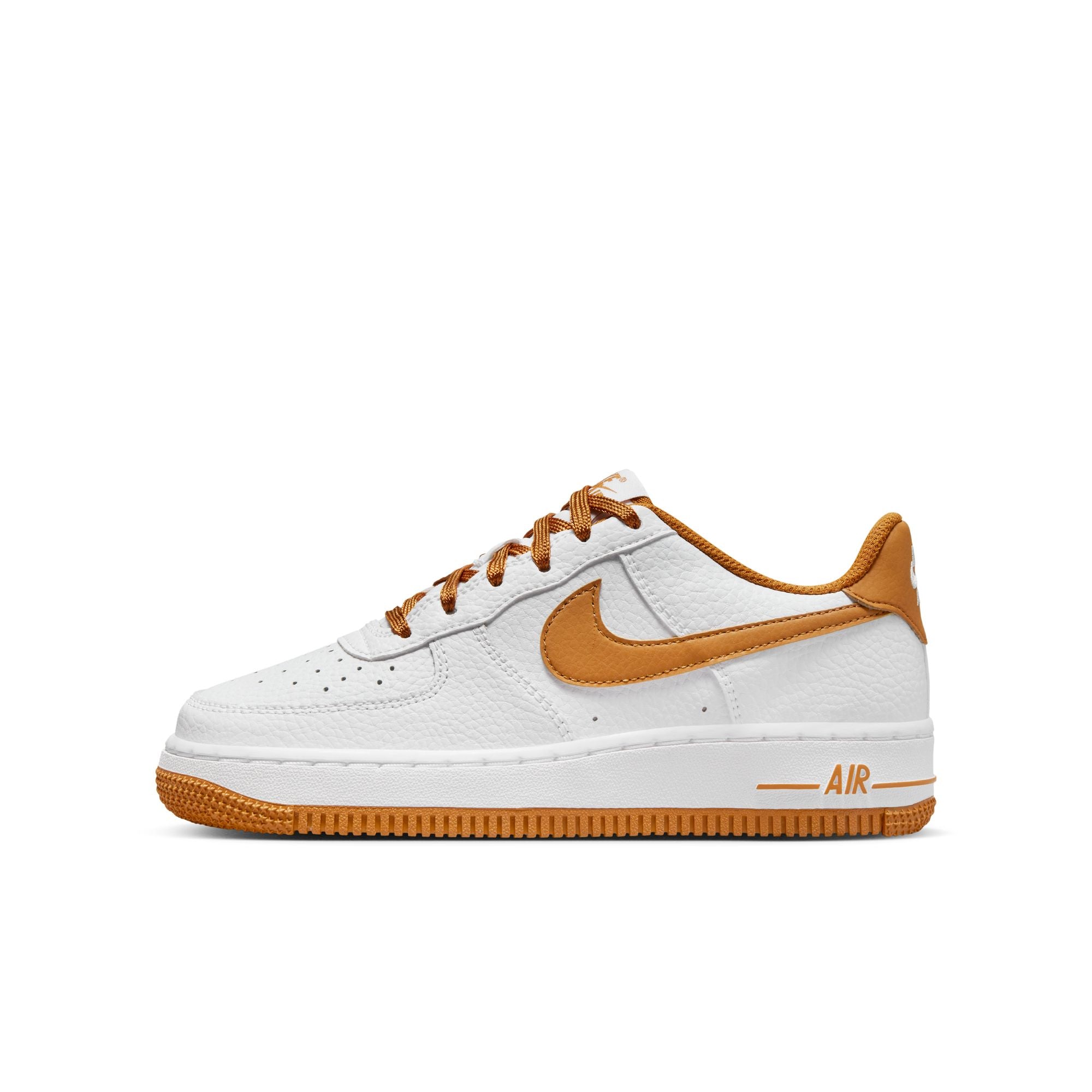 Youth Nike Air Force 1 (GS) 'White/Desert Ochre'