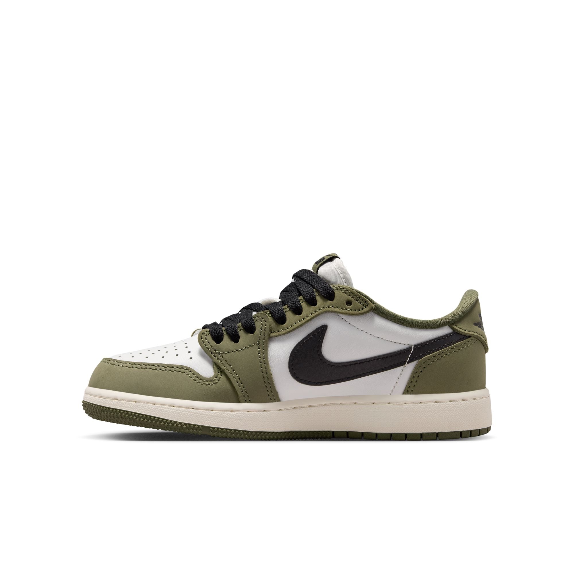 Youth Air Jordan 1 Retro Low 'Medium Olive'
