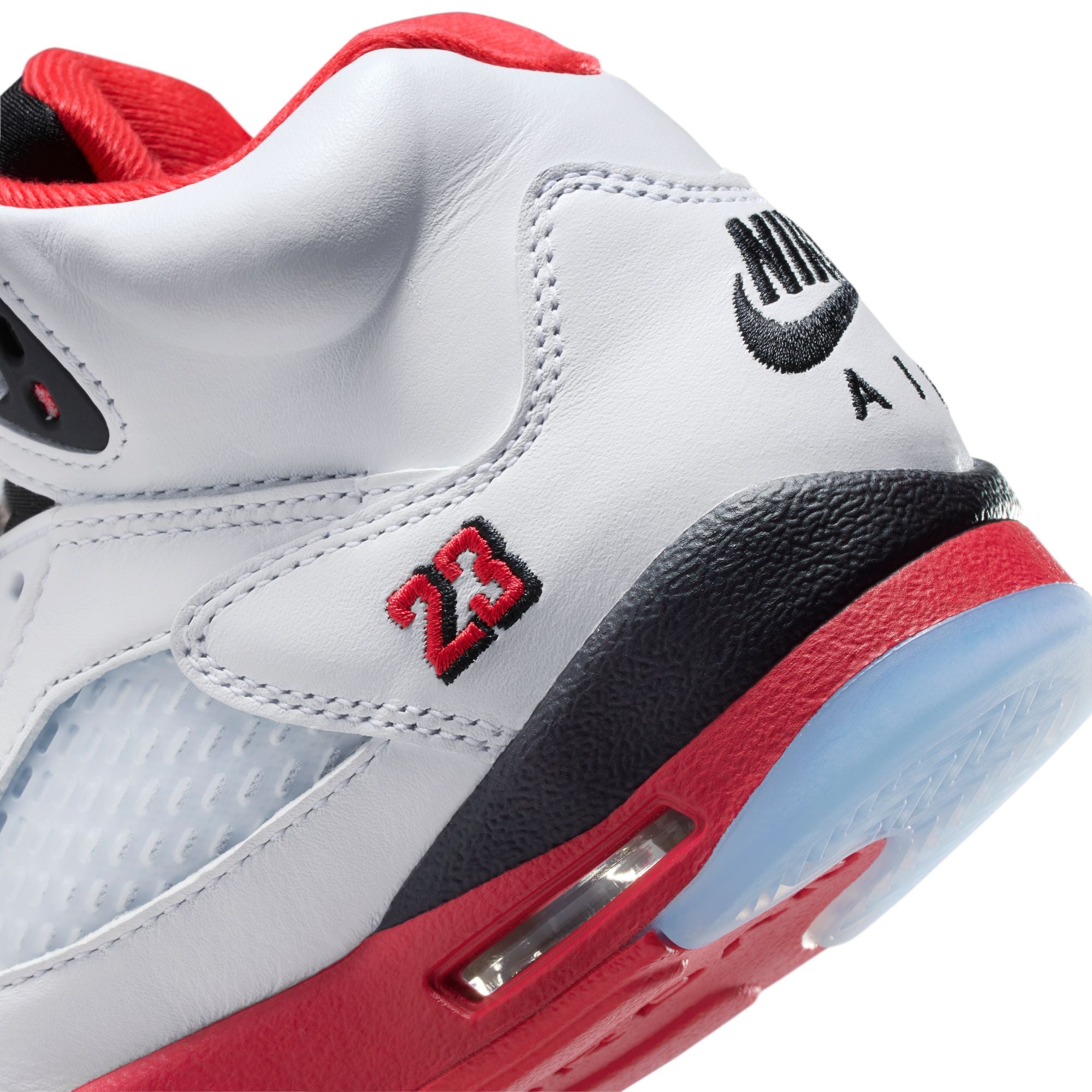 Youth Air Jordan 5 Retro 'Fire Red'