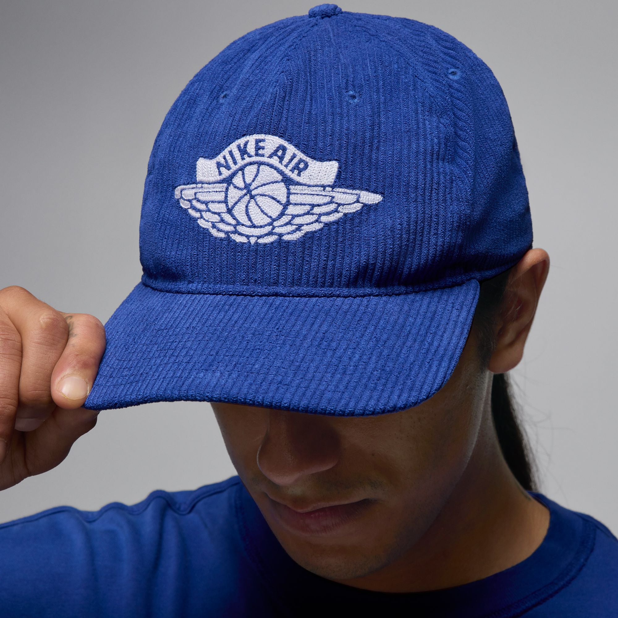 Jordan Pro Rare Air Corduroy Unstructured Hat ‘Deep Royal/White'