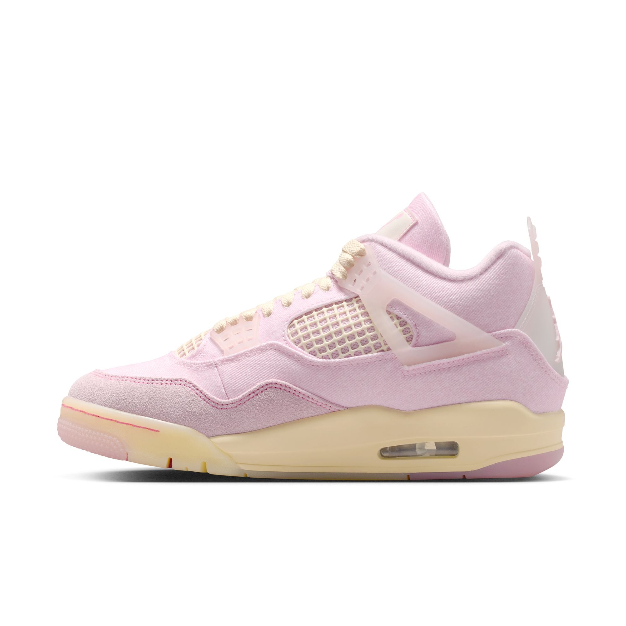 Womens Air Jordan 4 Retro 'Pearl Pink and Iced Carmine'
