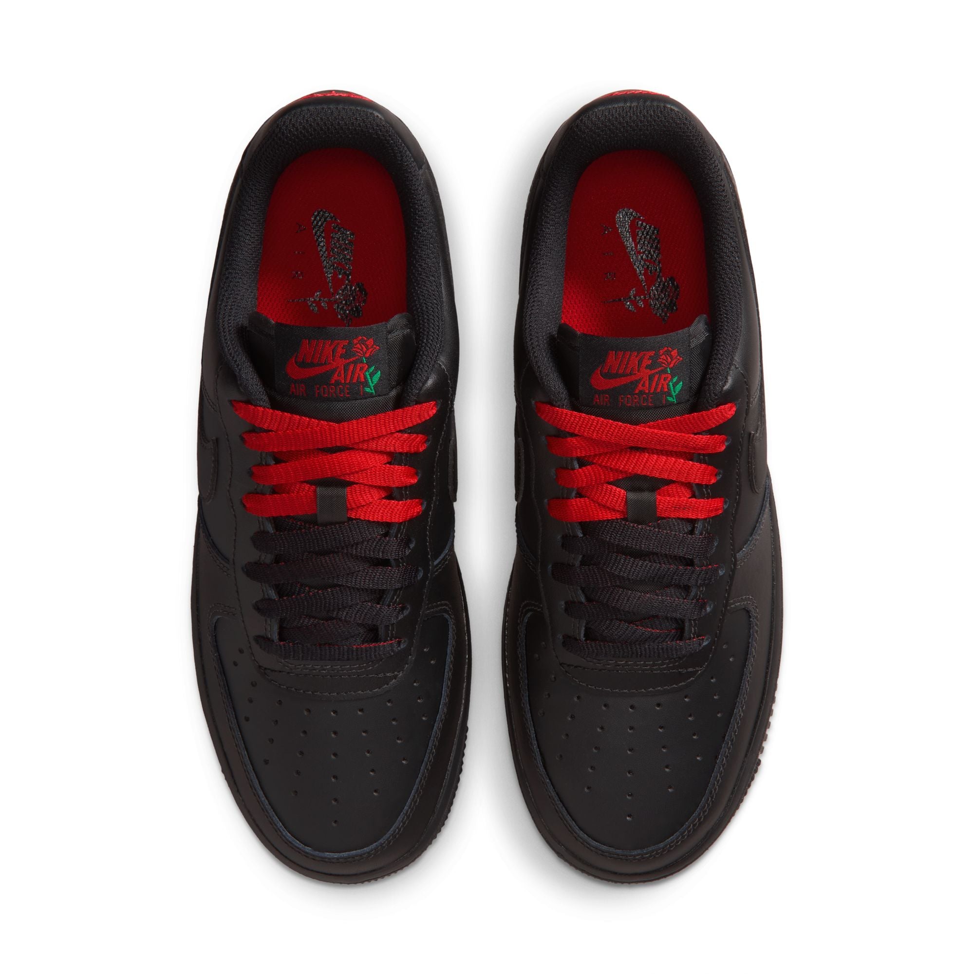 Womens Nike Air Force 1 '07 SE 'Black/Red'