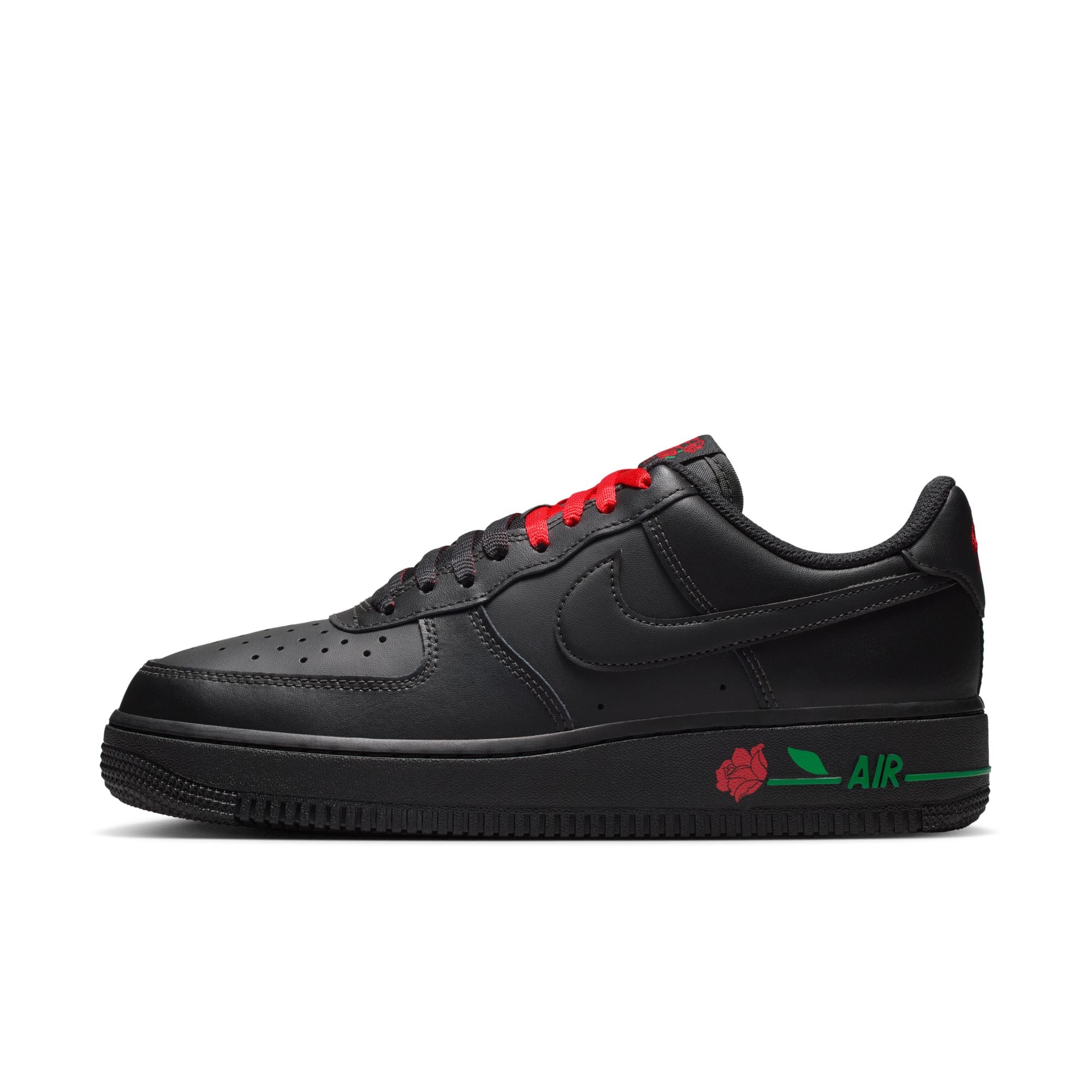 Womens Nike Air Force 1 '07 SE 'Black/Red'