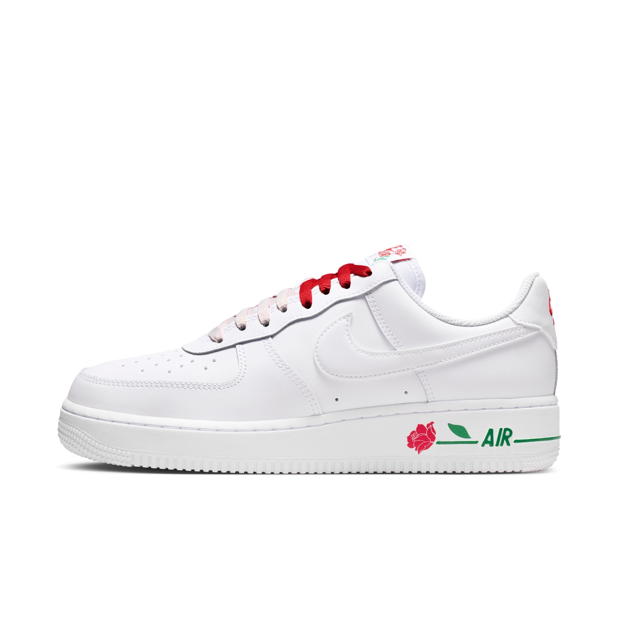 Womens Nike Air Force 1 '07 SE Rose 'White/Red'