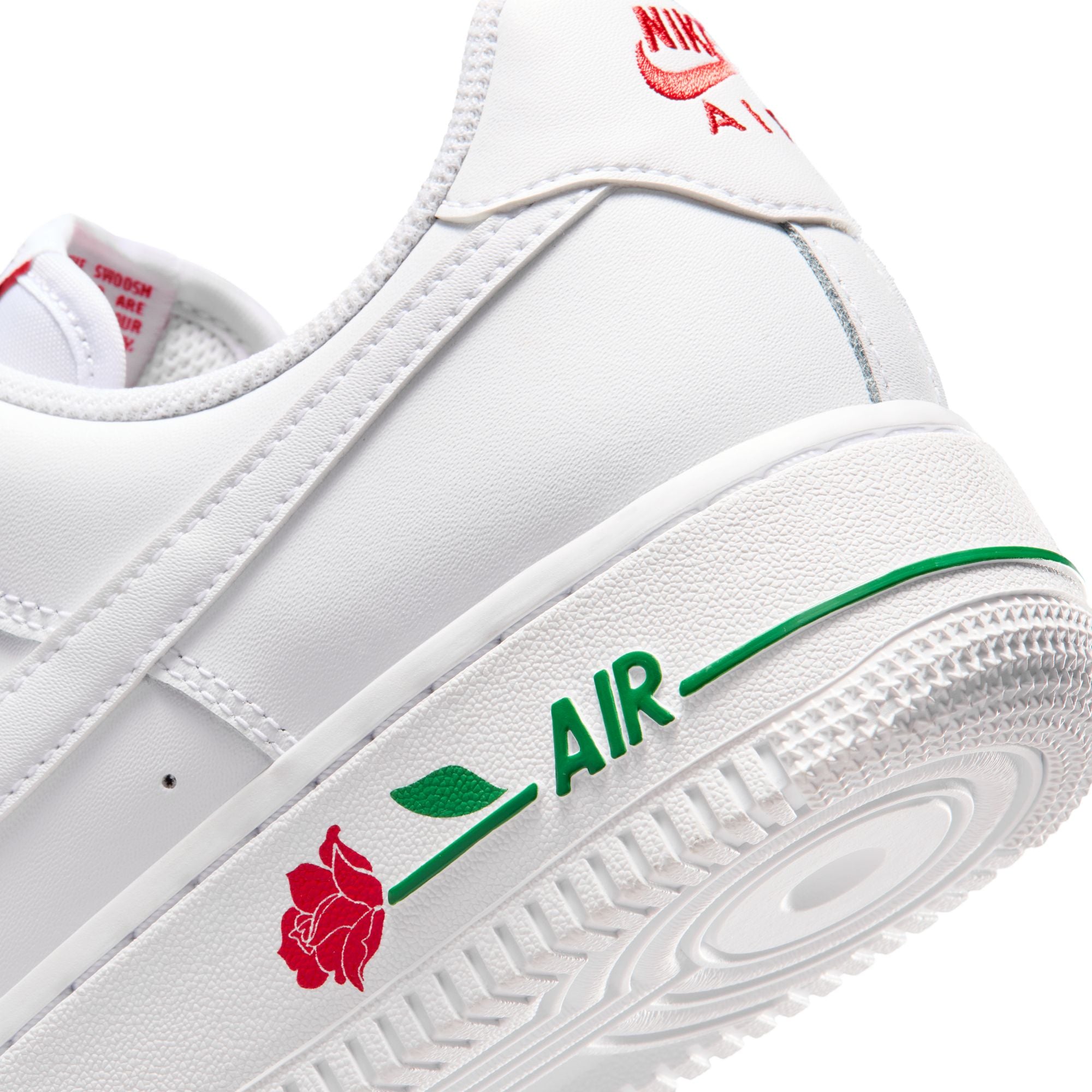 Womens Nike Air Force 1 '07 SE Rose 'White/Red'