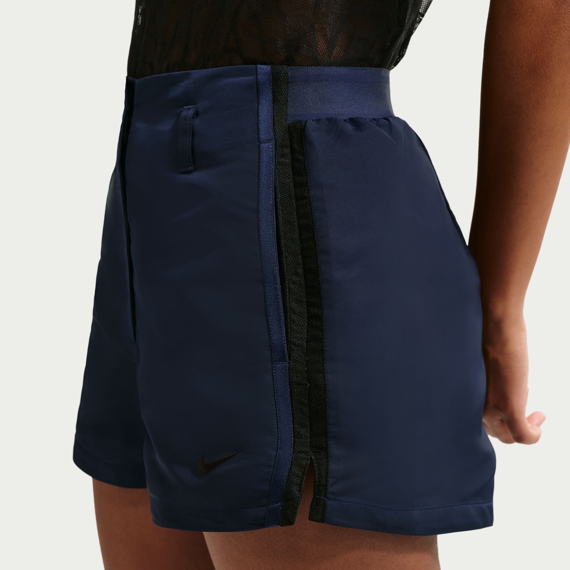 Womens Nike High-Waisted 2" Shorts 'Midnight Navy'