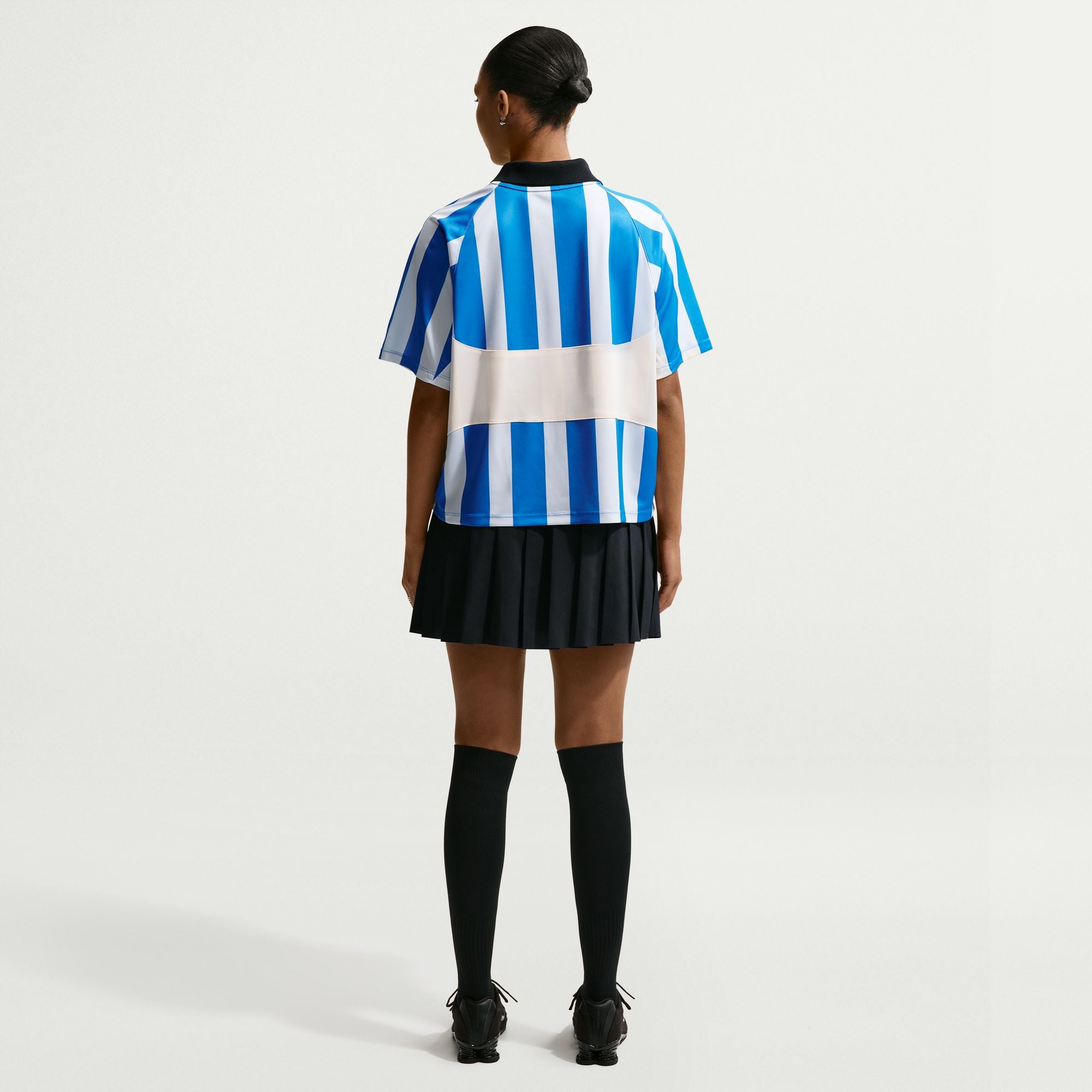Womens Nike Sportswear Mid-Rise Pleated Skirt 'Black'