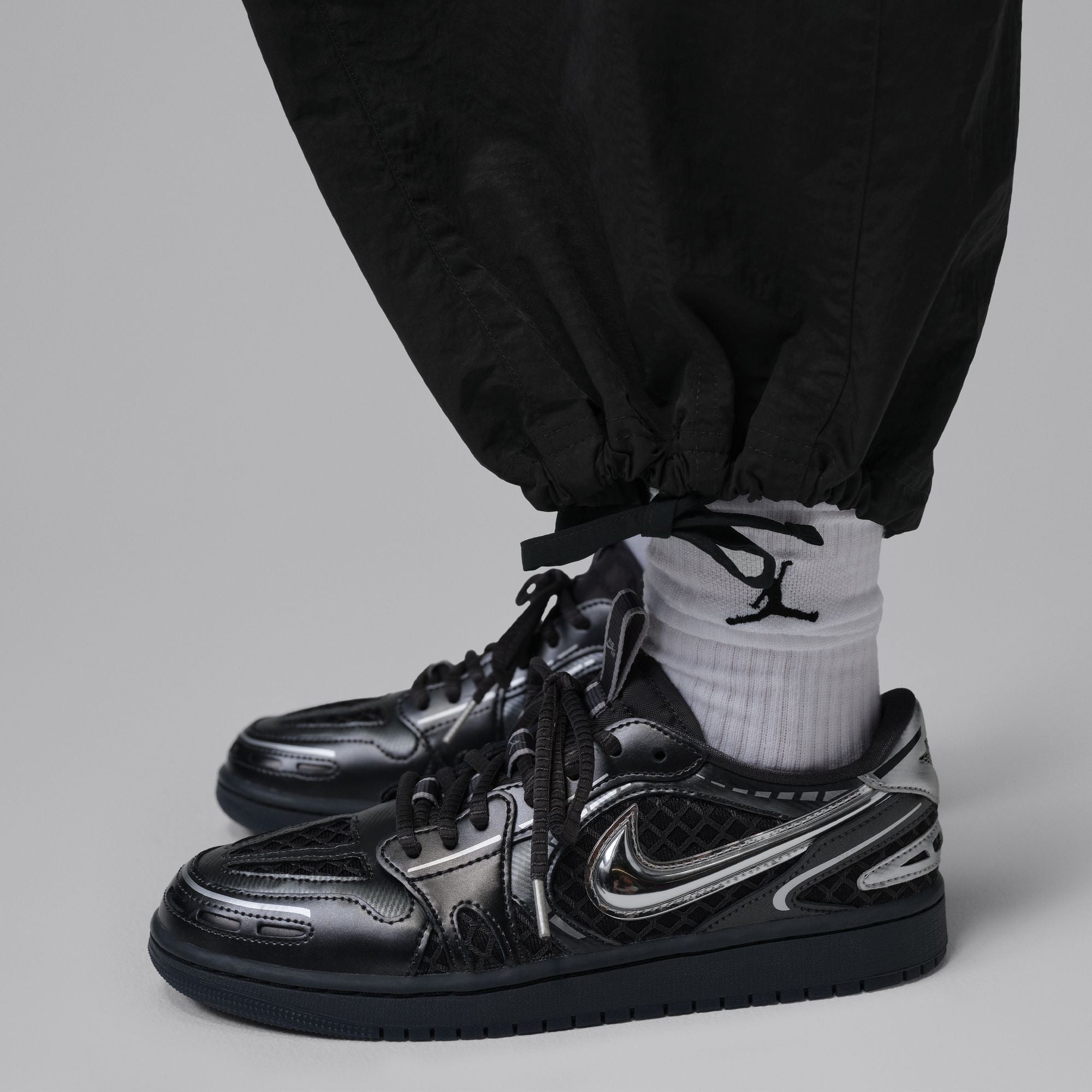 Womens Jordan Flight Chicago Parachute Pants 'Black'