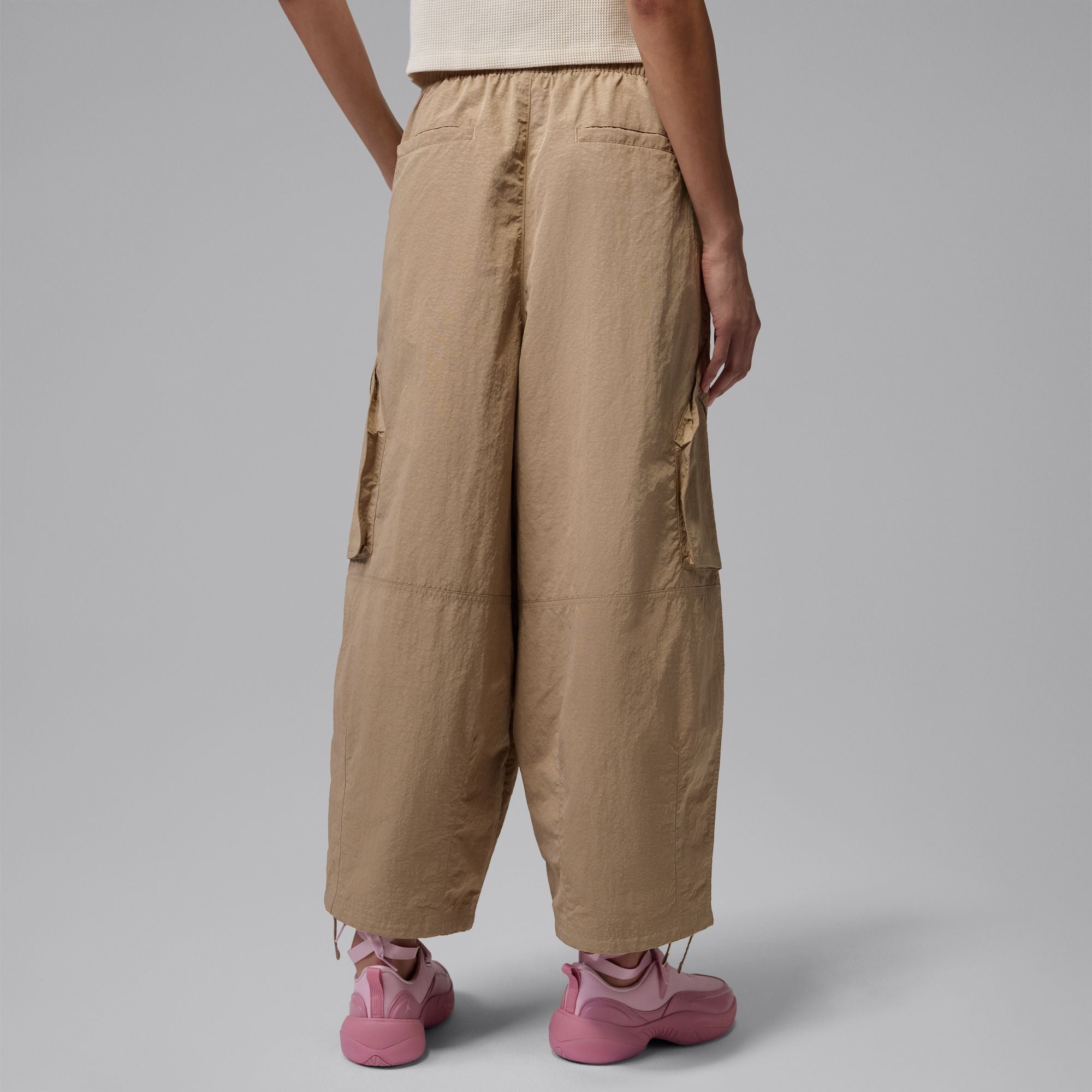 Womens Jordan Flight Chicago Parachute Pants 'Khaki'