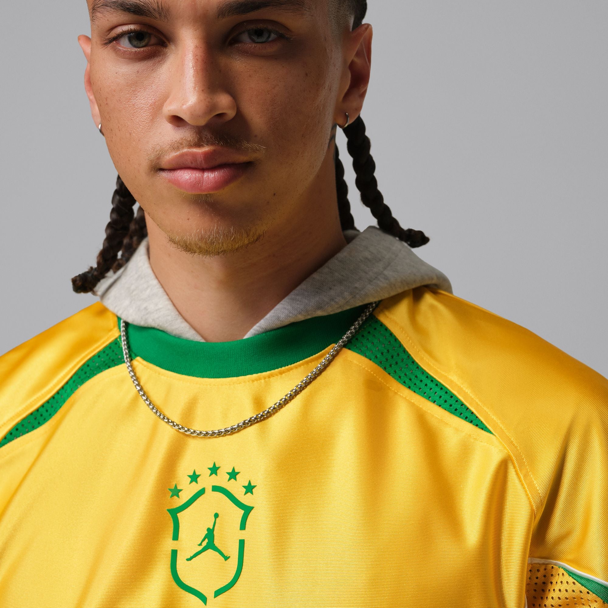 Jordan Goalie Jersey 'Varsity Maize'