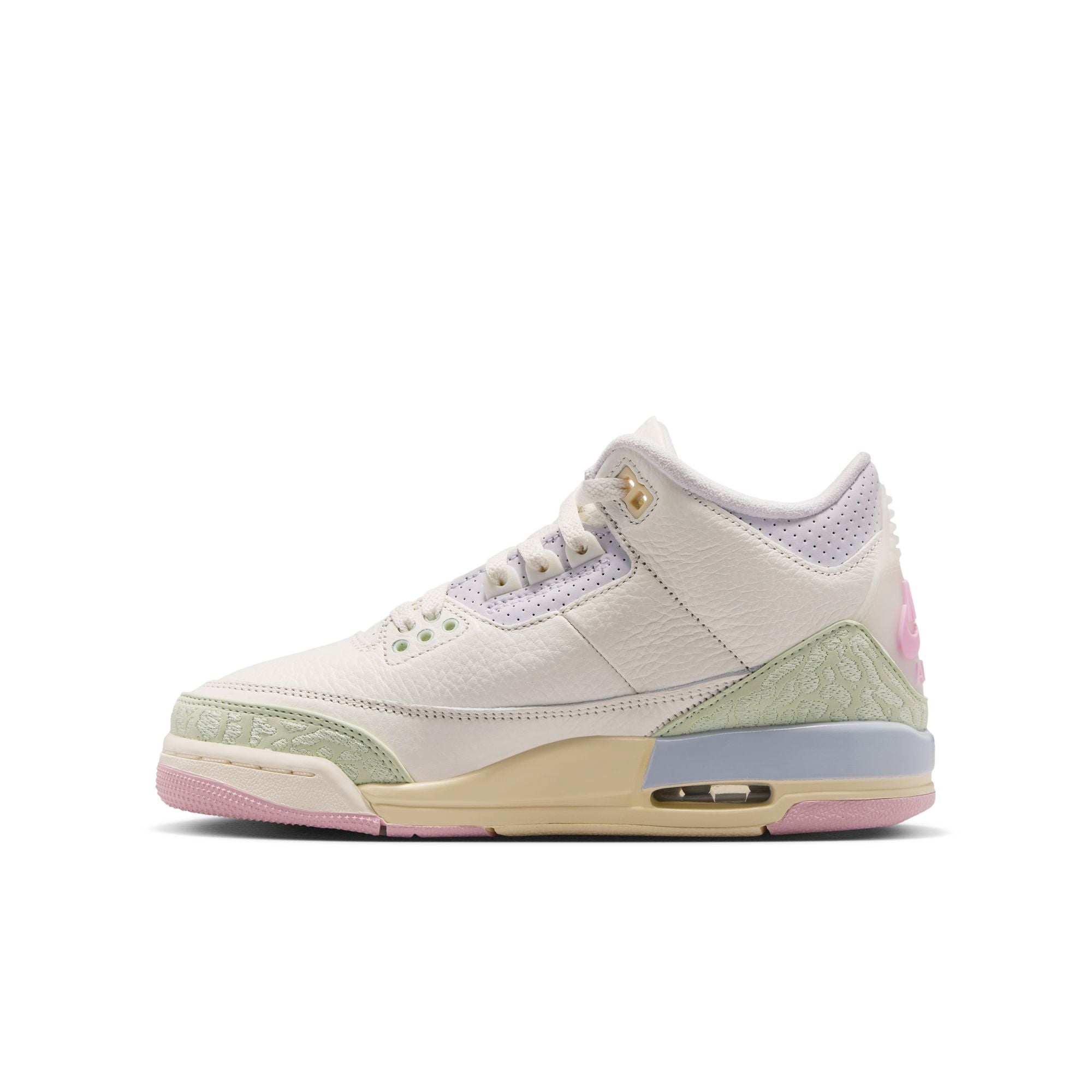 Youth Air Jordan 3 Retro 'Sail and Jade Aura'