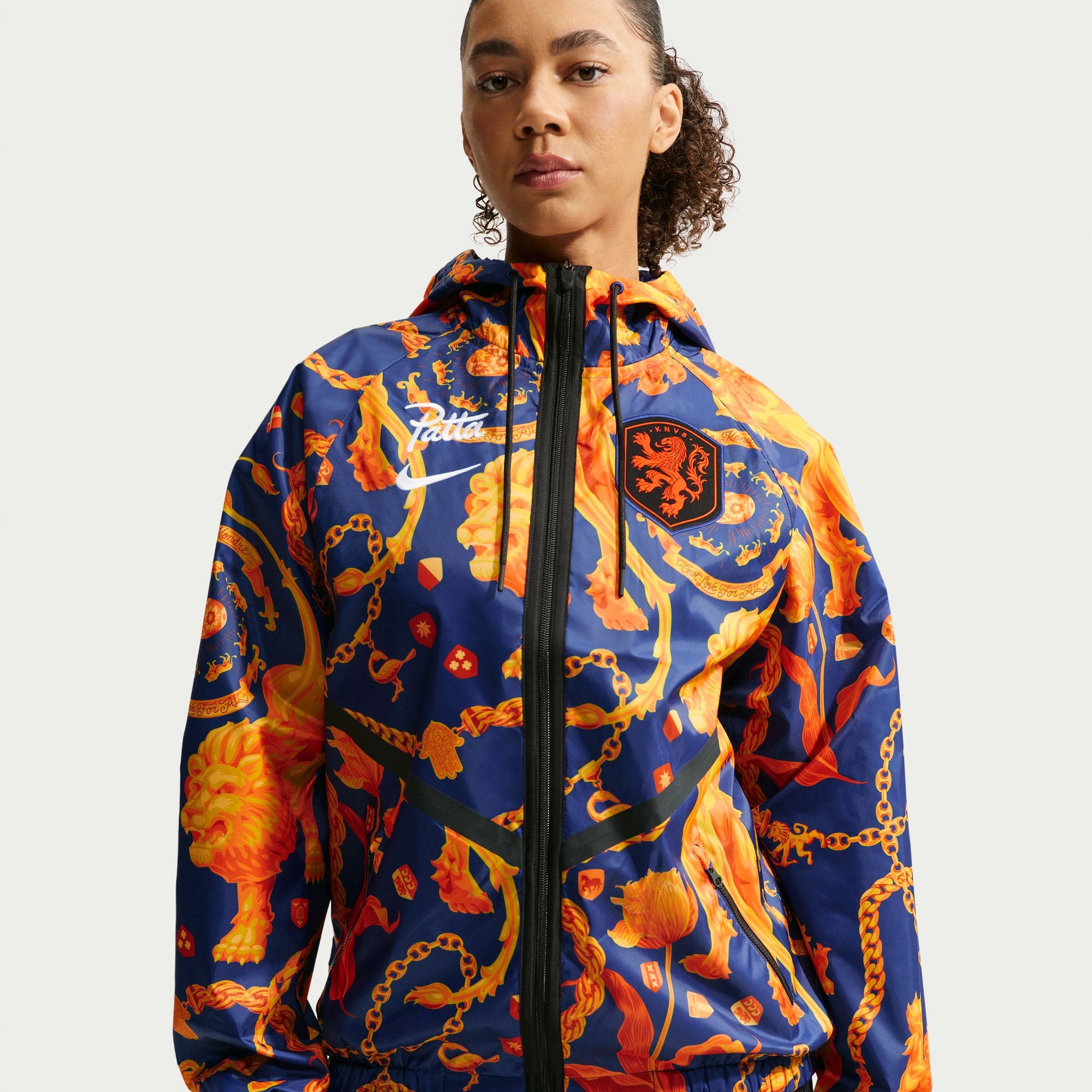 Nike Netherlands x Patta Anthem Jacket 'Deep Royal'