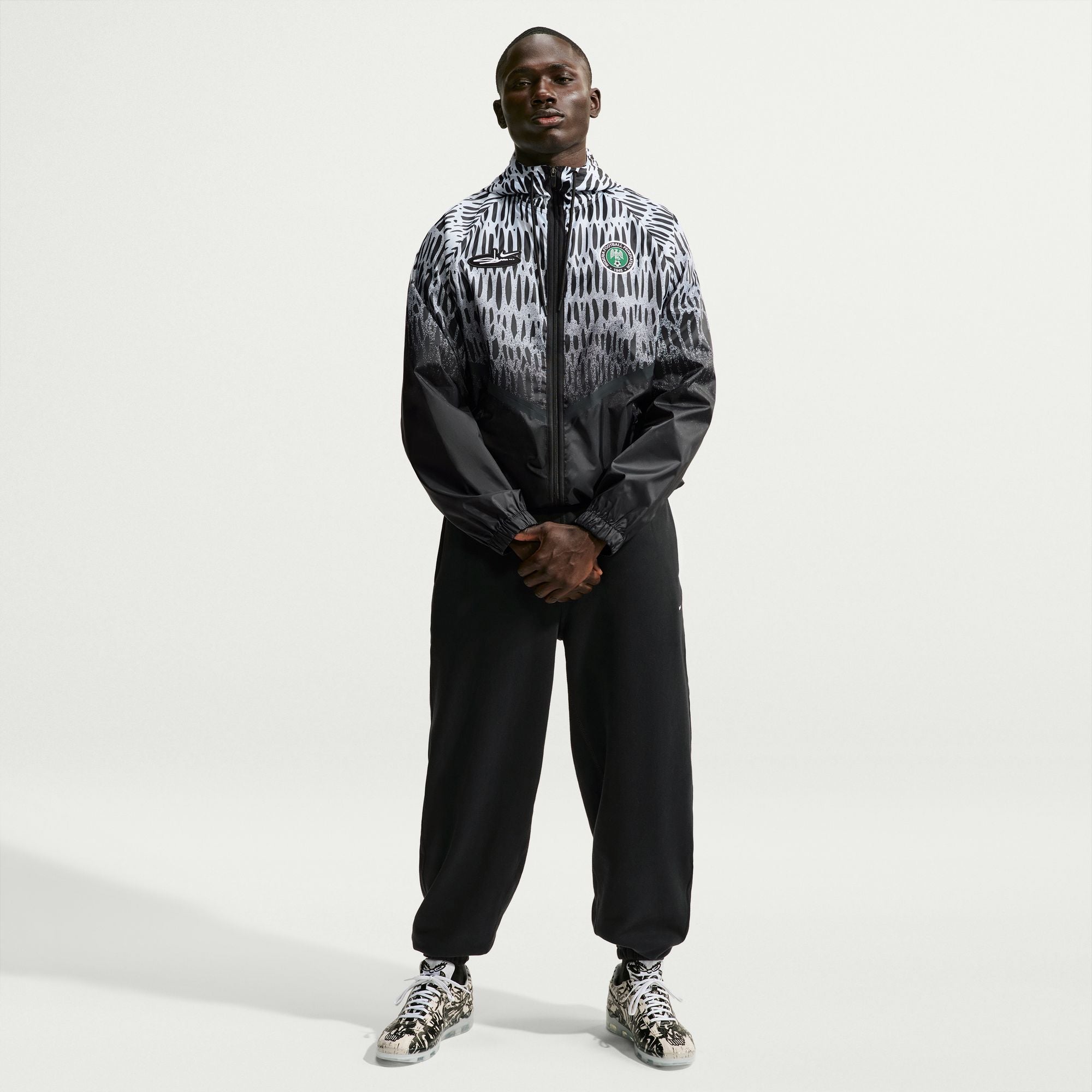 Nike x Nigeria x Slawn Anthem Jacket 'Black'