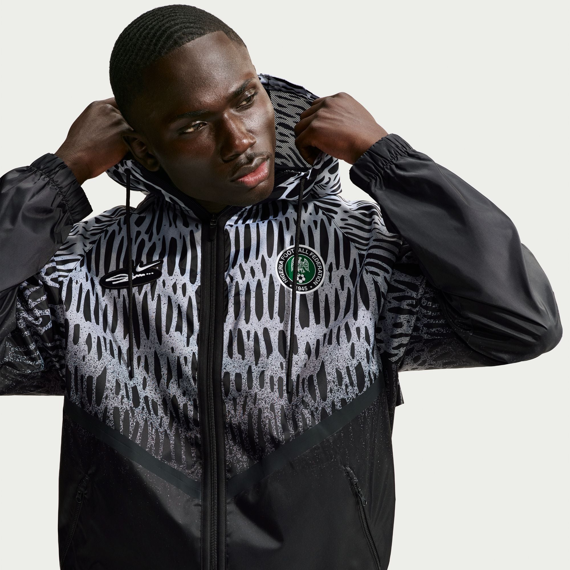 Nike x Nigeria x Slawn Anthem Jacket 'Black'