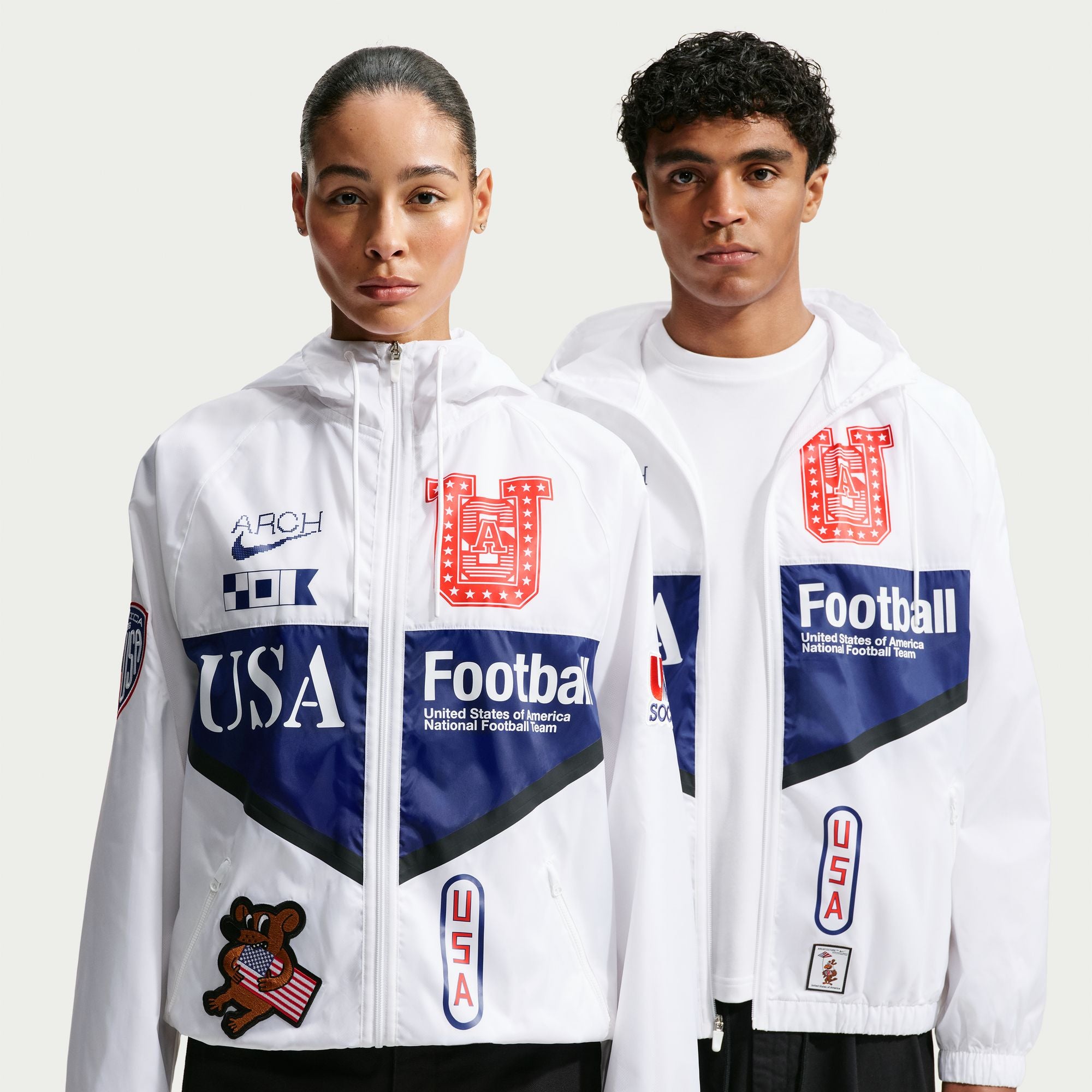 Nike USA x V.A.A. Anthem Jacket 'White'