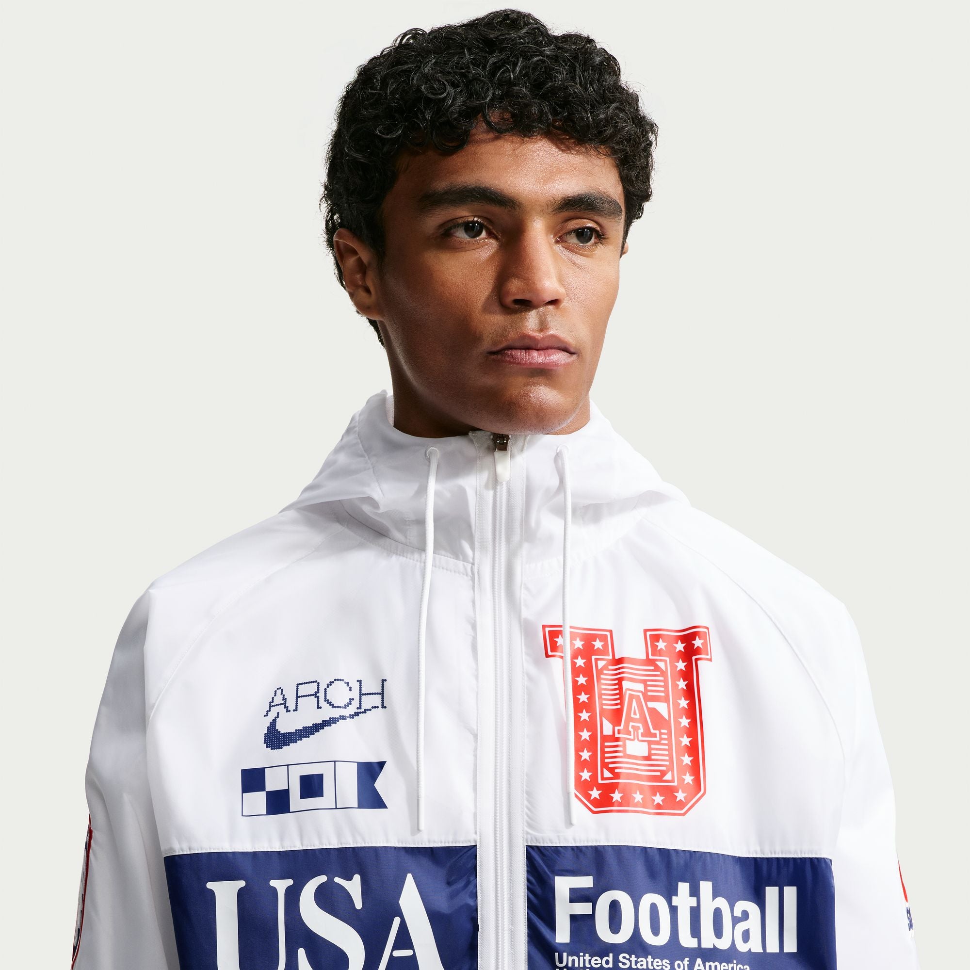 Nike USA x V.A.A. Anthem Jacket 'White'