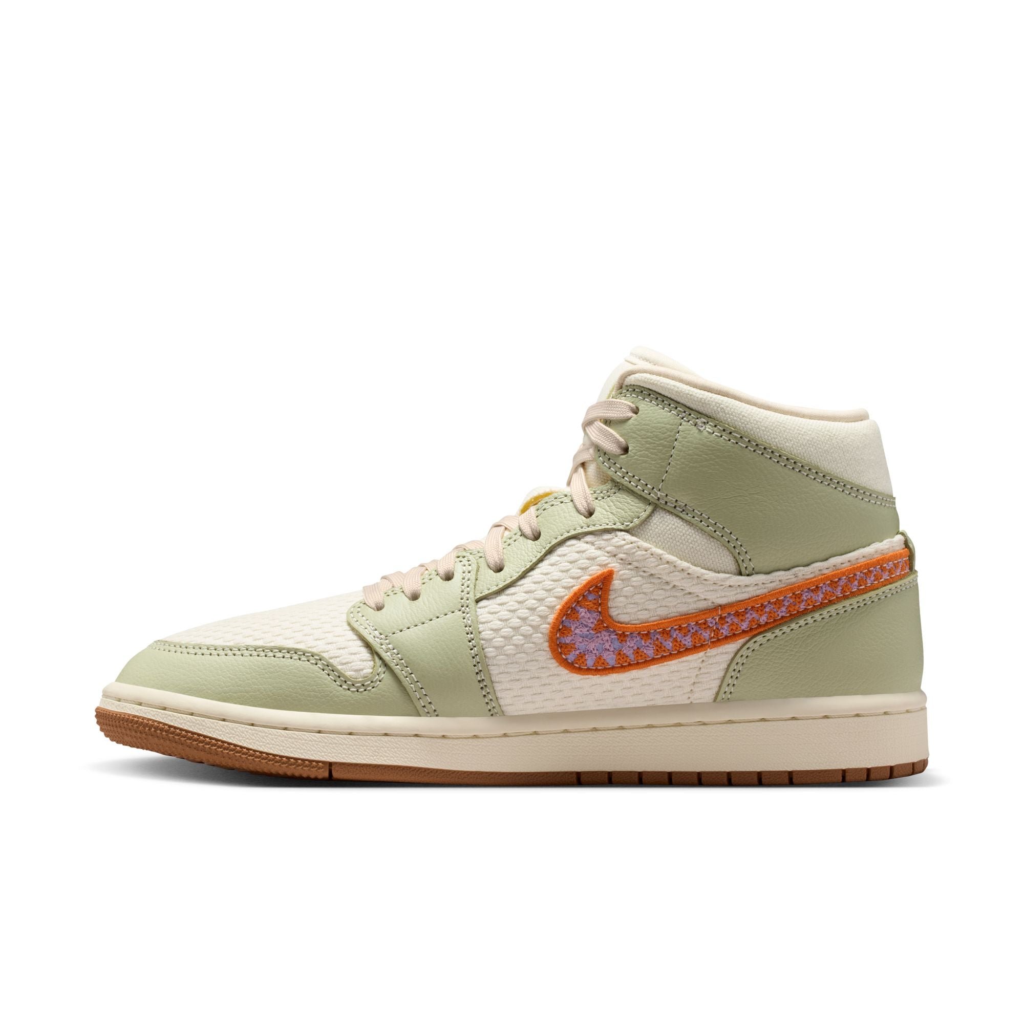 Womens Air Jordan 1 Mid SE 'Olive Aura'