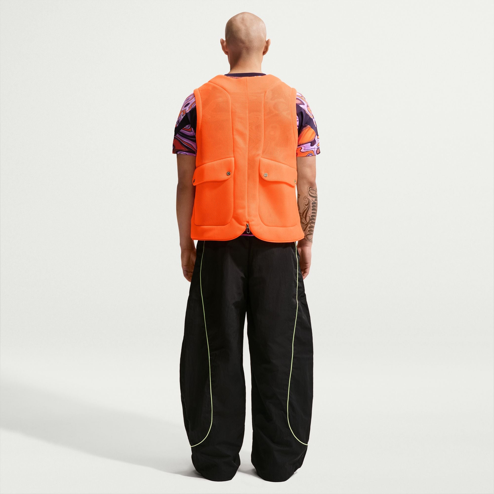 Nike Project F.R.O.G. Bubble Pod Vest 'Total Orange'