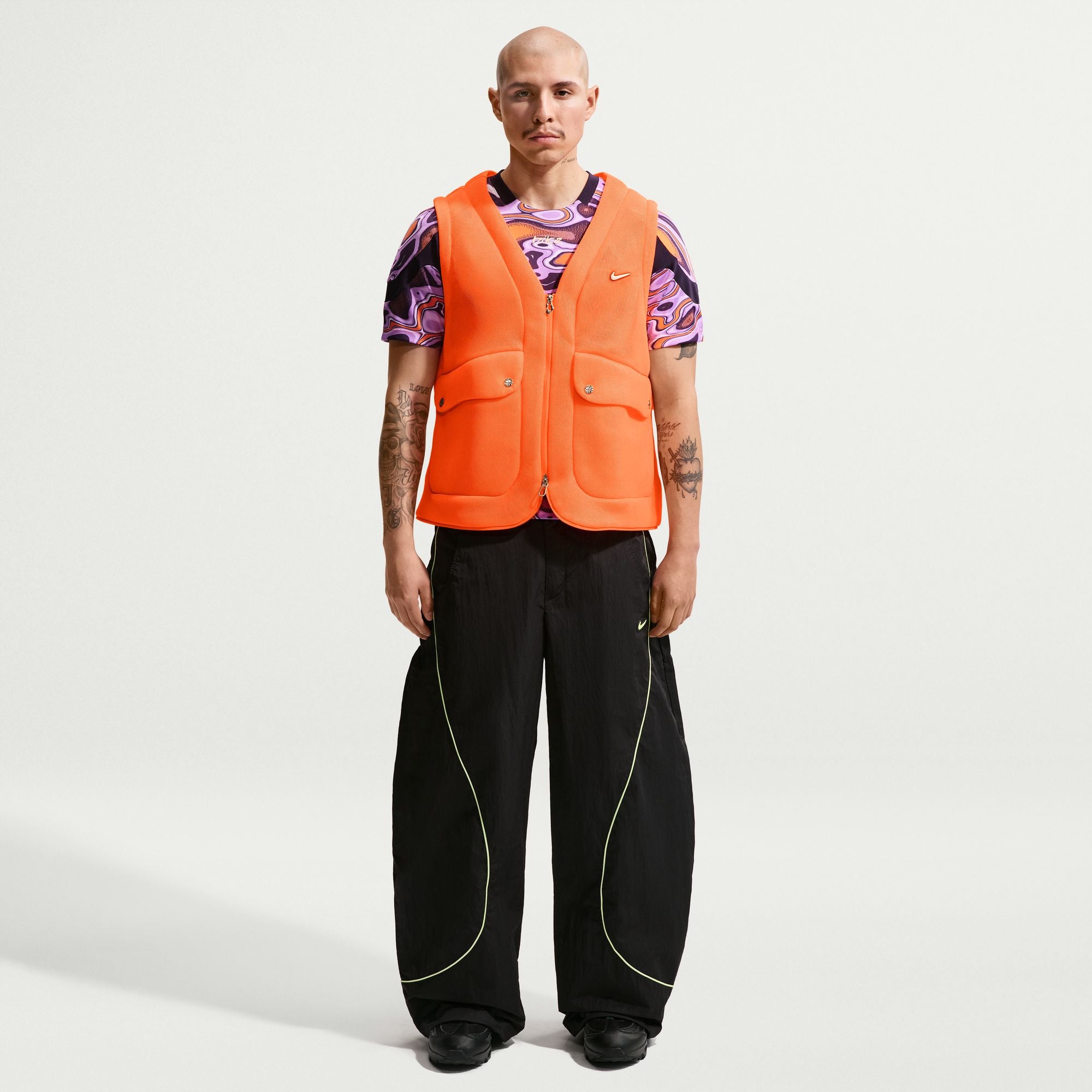Nike Project F.R.O.G. Bubble Pod Vest 'Total Orange'