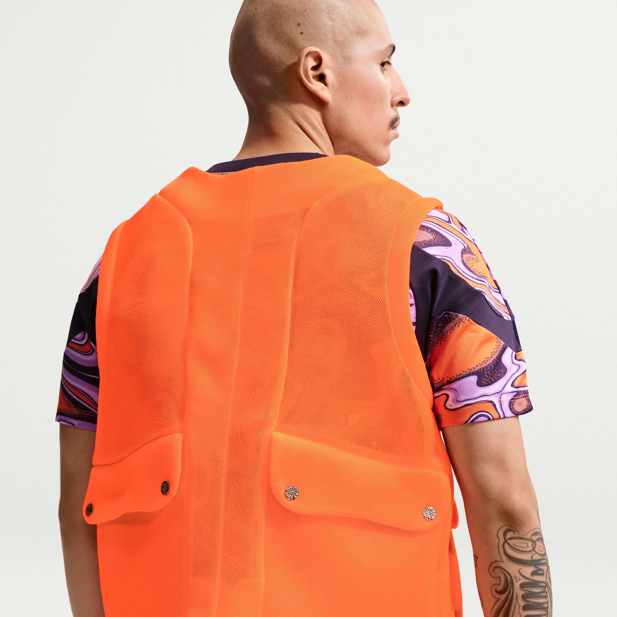 Nike Project F.R.O.G. Bubble Pod Vest 'Total Orange'