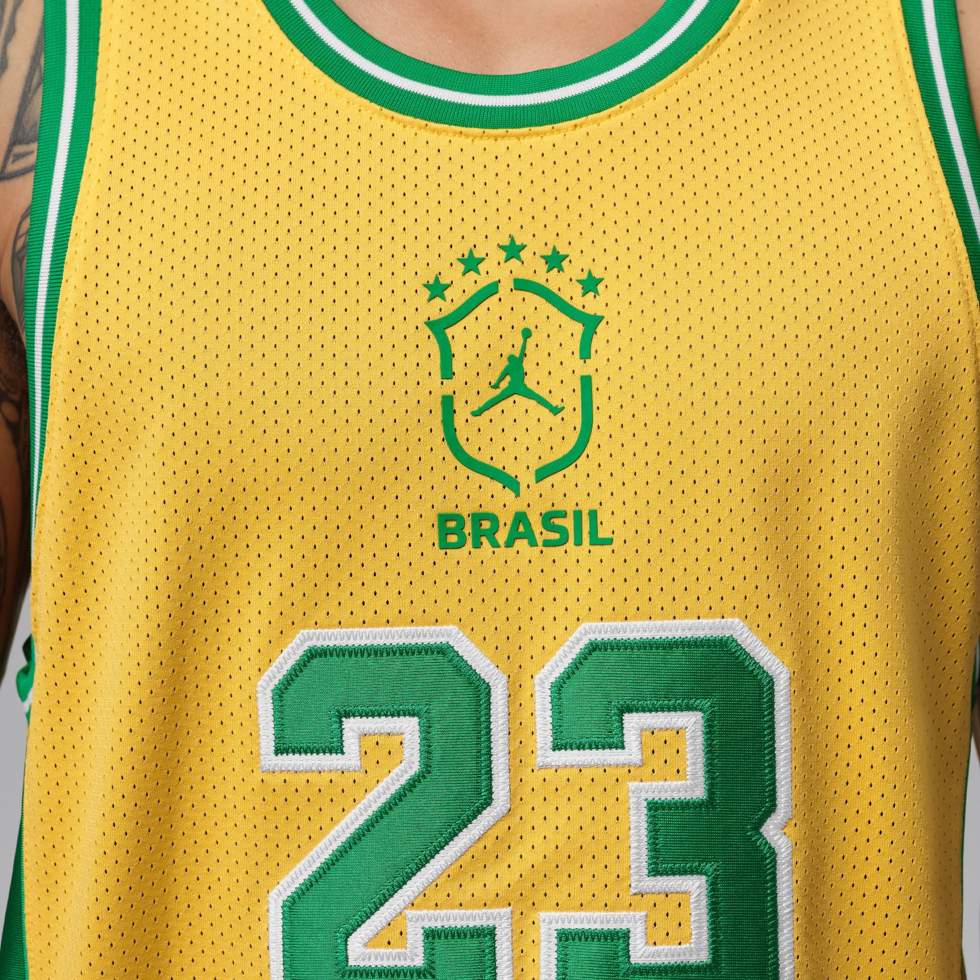 Jordan Mesh Jersey 'Varsity Maize'