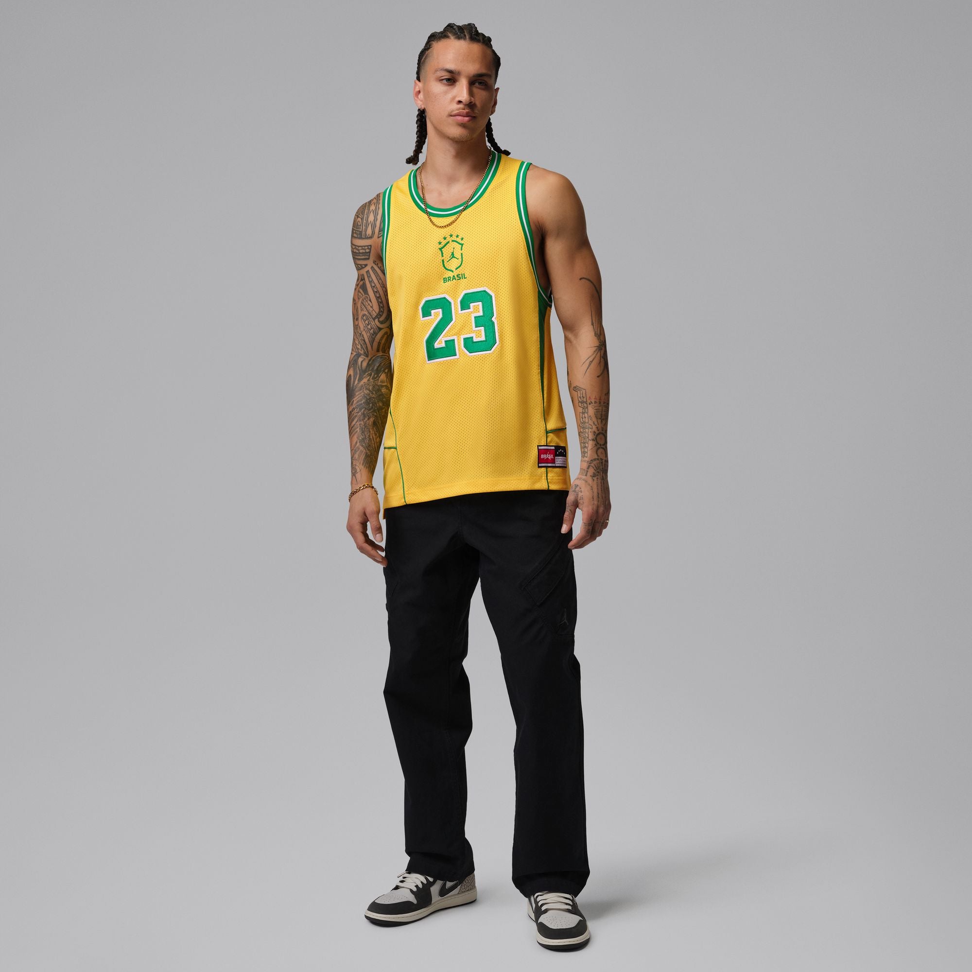 Jordan Mesh Jersey 'Varsity Maize'