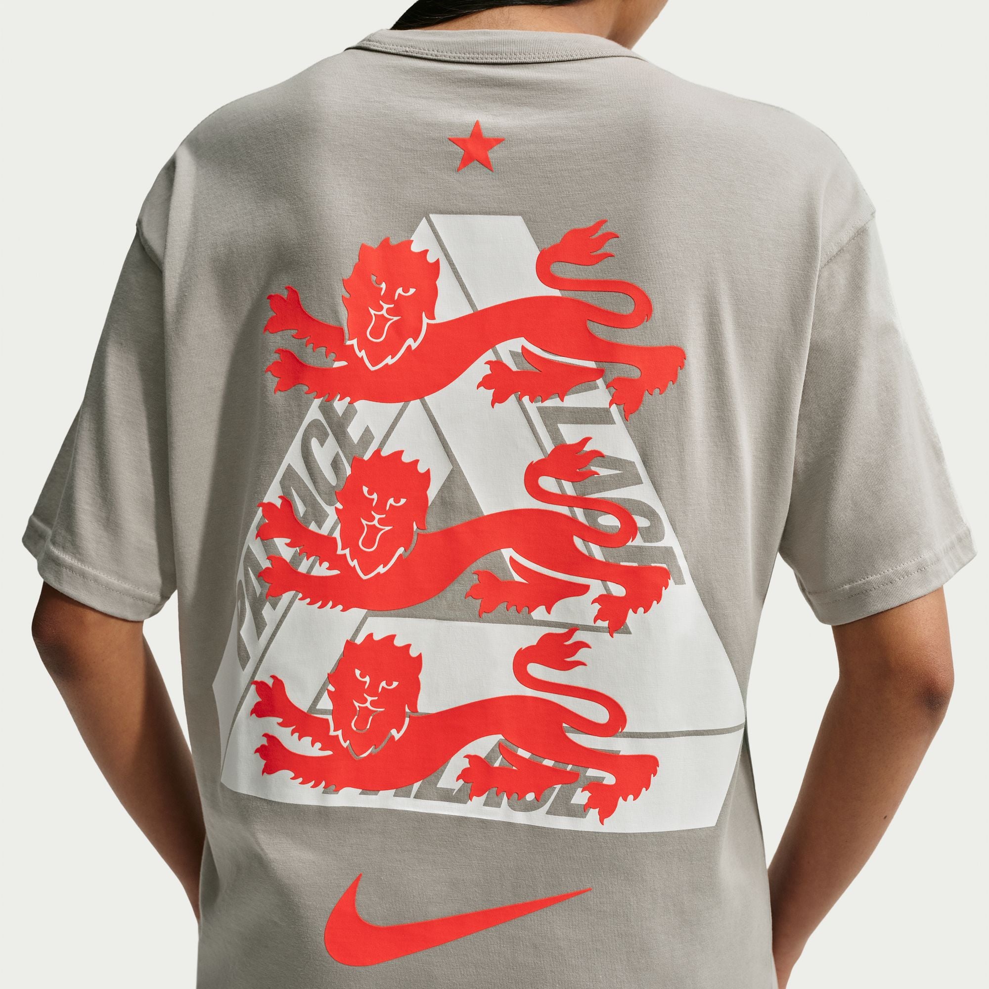 Nike England x Palace T-Shirt 'Pewter Grey'