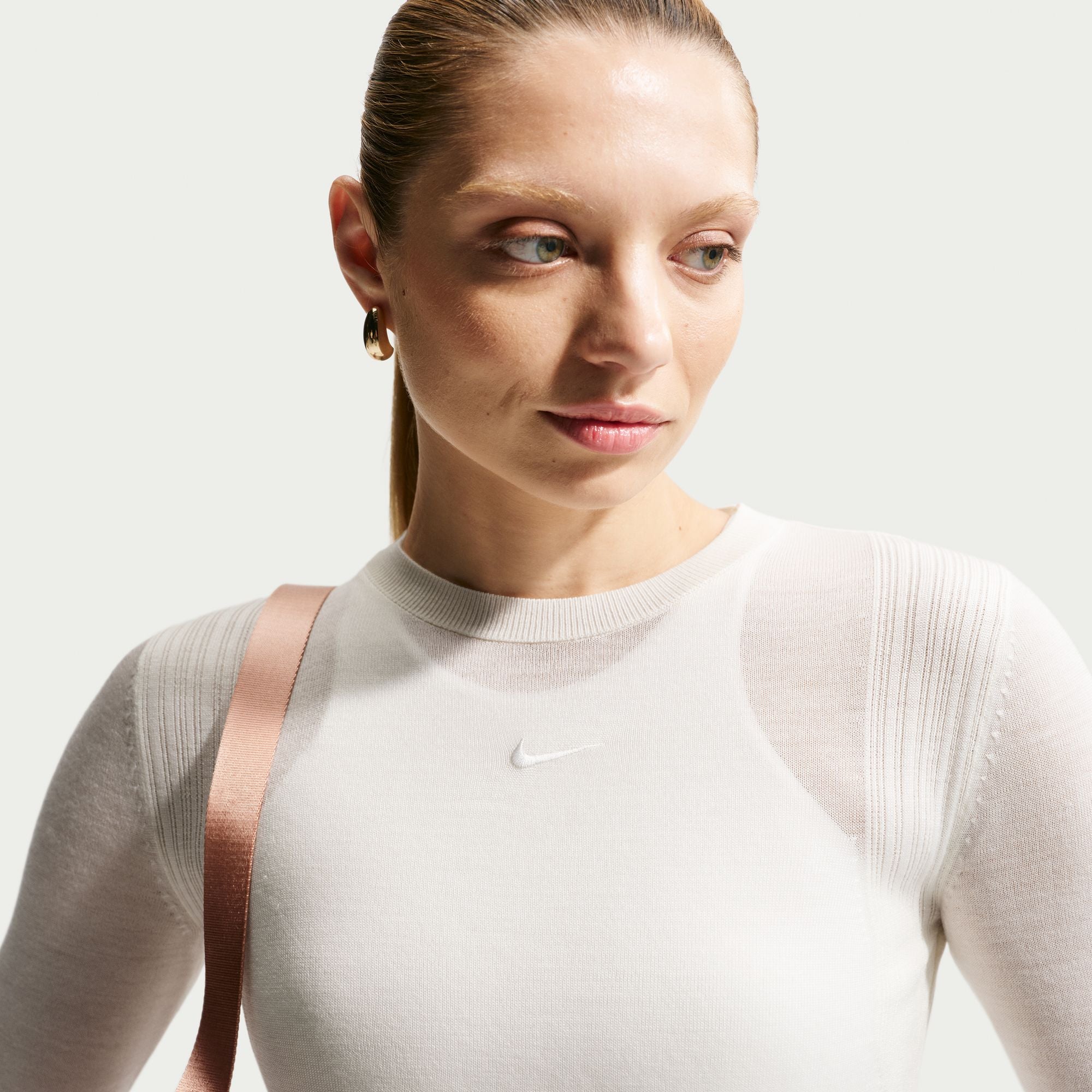 Women Nike Sportswear Long Sleeve Shirt Arrvrnt 'Summit White'