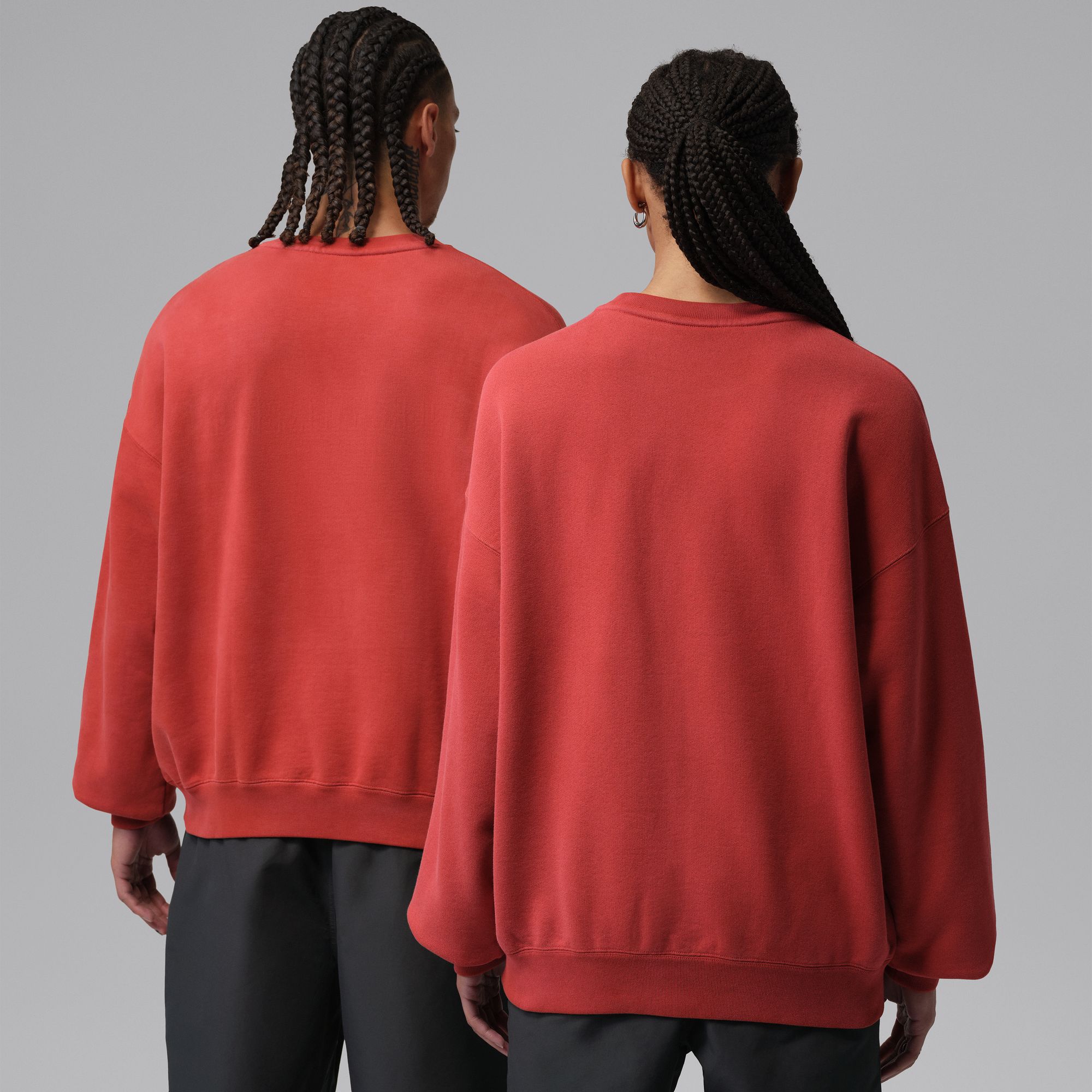 Jordan BIKE AIR x Nigel Sylvester Crewneck Sweatshirt 'Cinnabar'