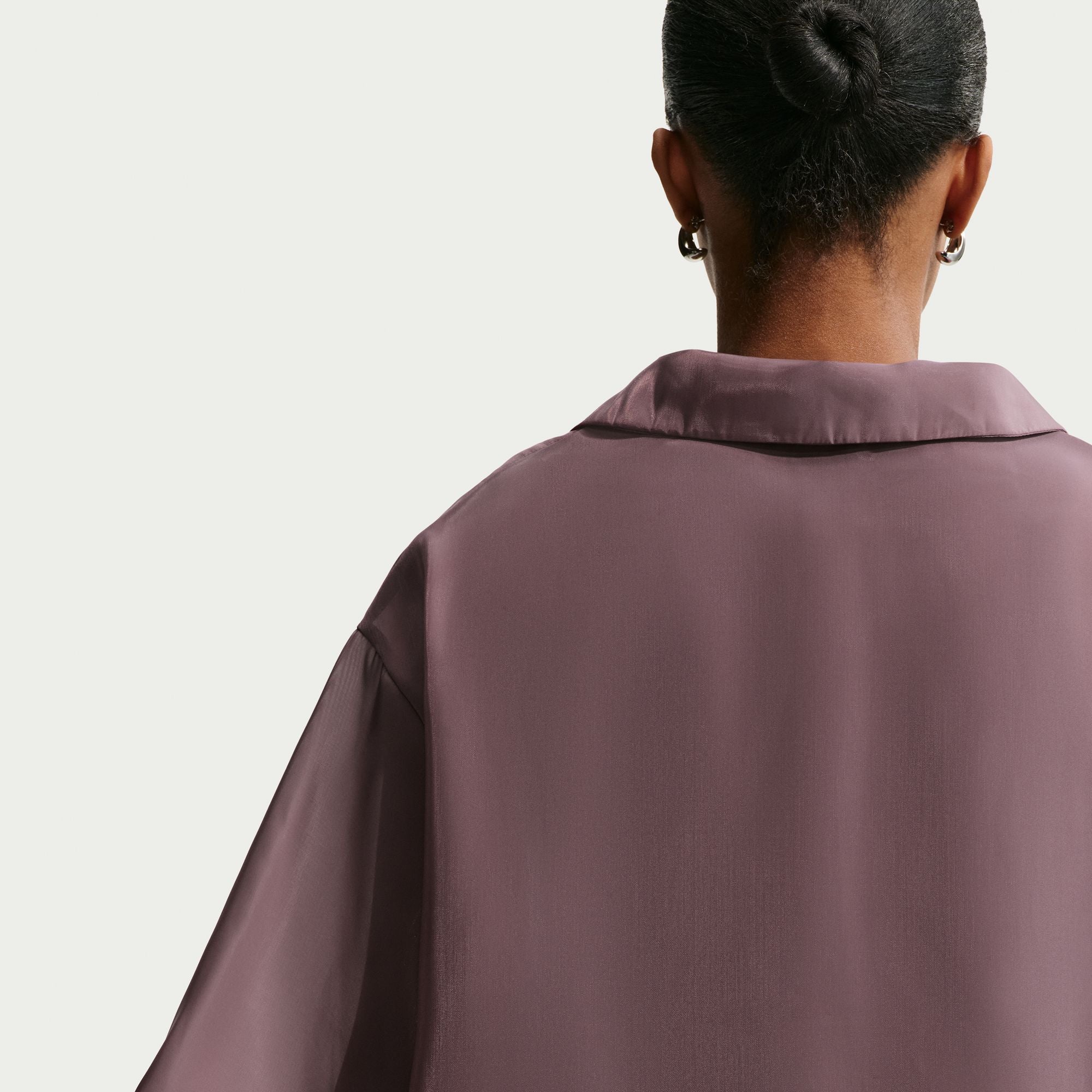 Womens Nike Sportswear Oversized Sheer Top 'Tattoo'