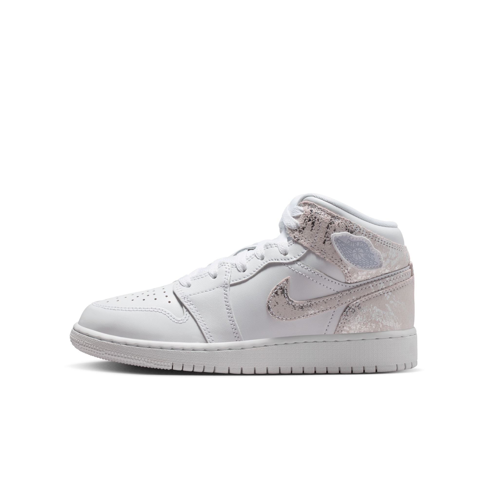 Youth Air Jordan 1 Mid SE (GS) 'White'