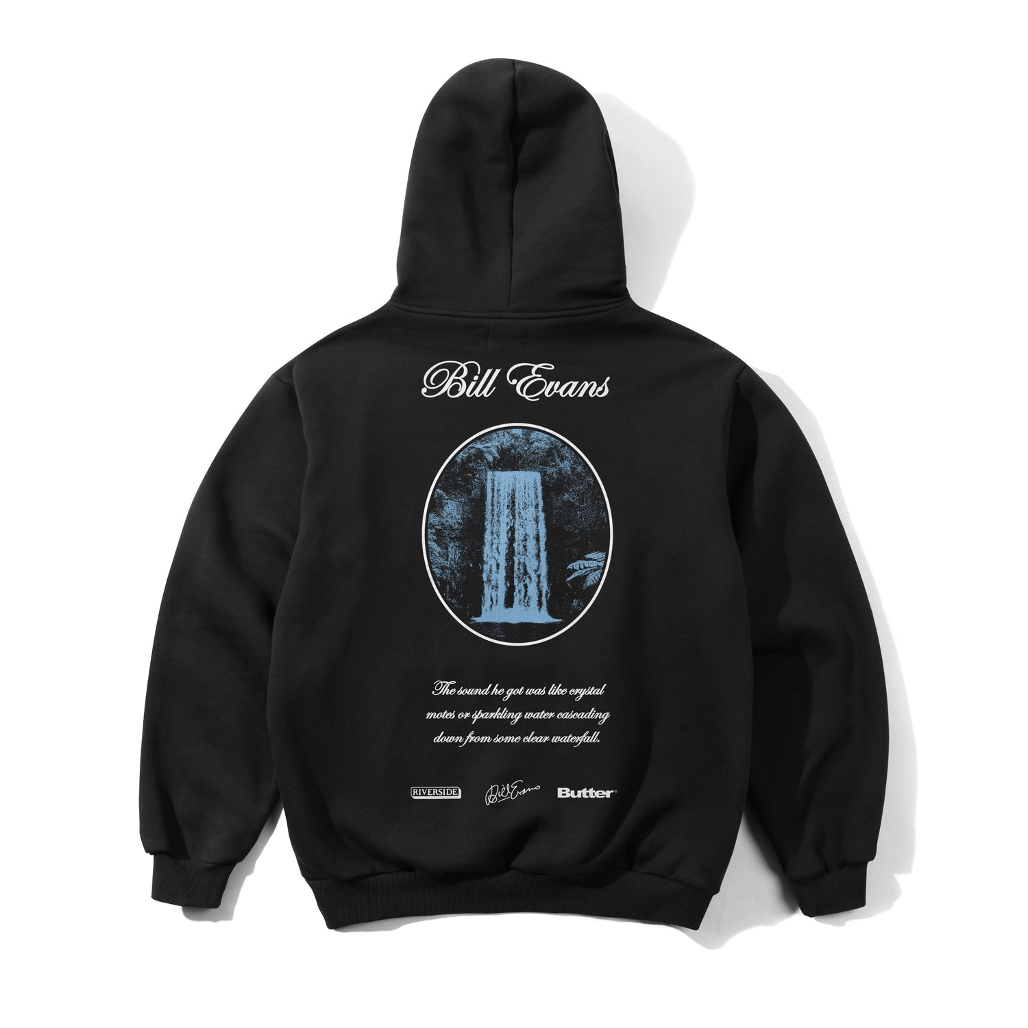 Butter Goods Crystal Notes Pullover Hood 'Black'